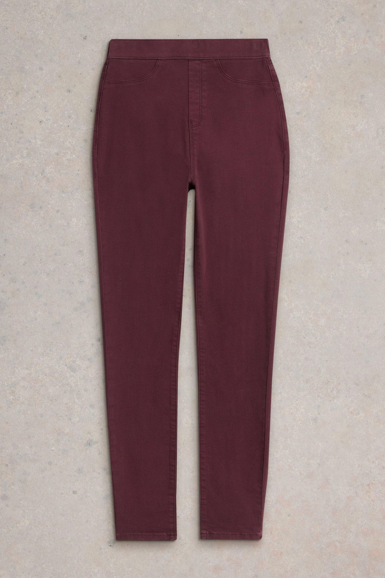JANEY JEGGING DARK PLUM 2