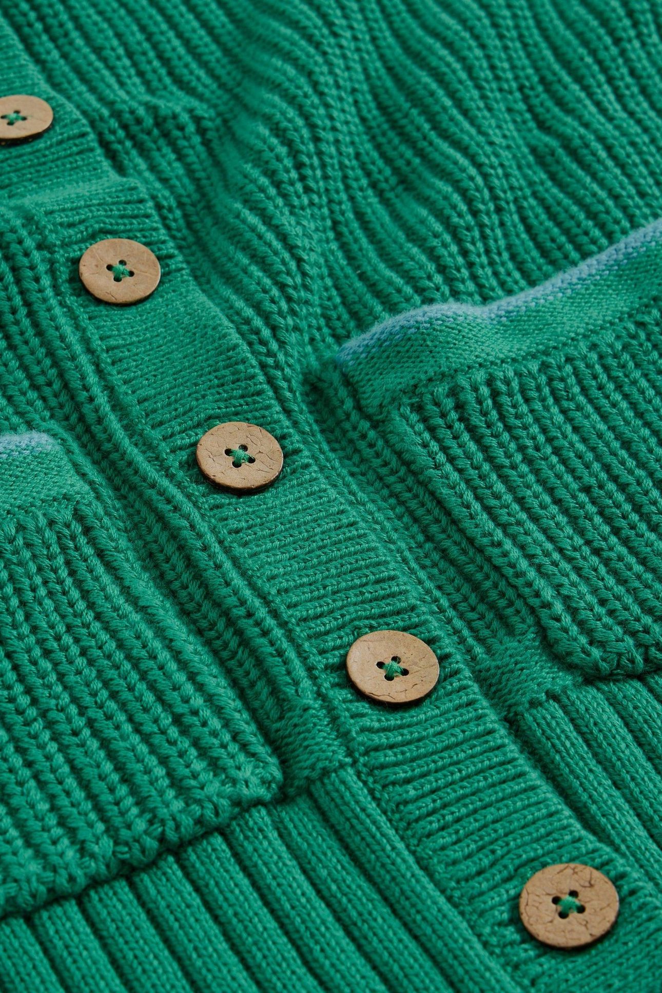 CINDY COTTON CARDI BRIGHT GREEN 6