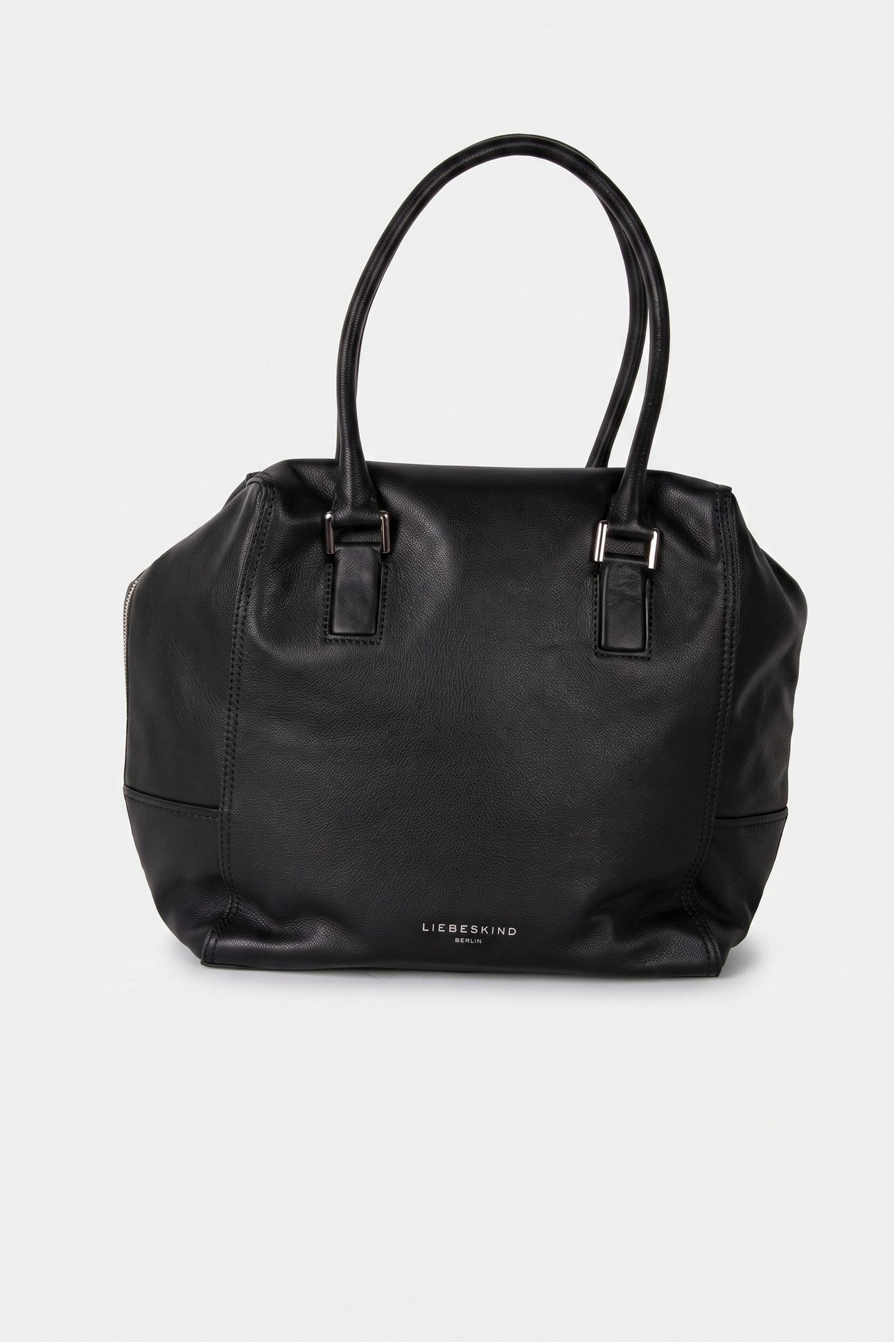 SATCHEL MEDIUM BLACK 2