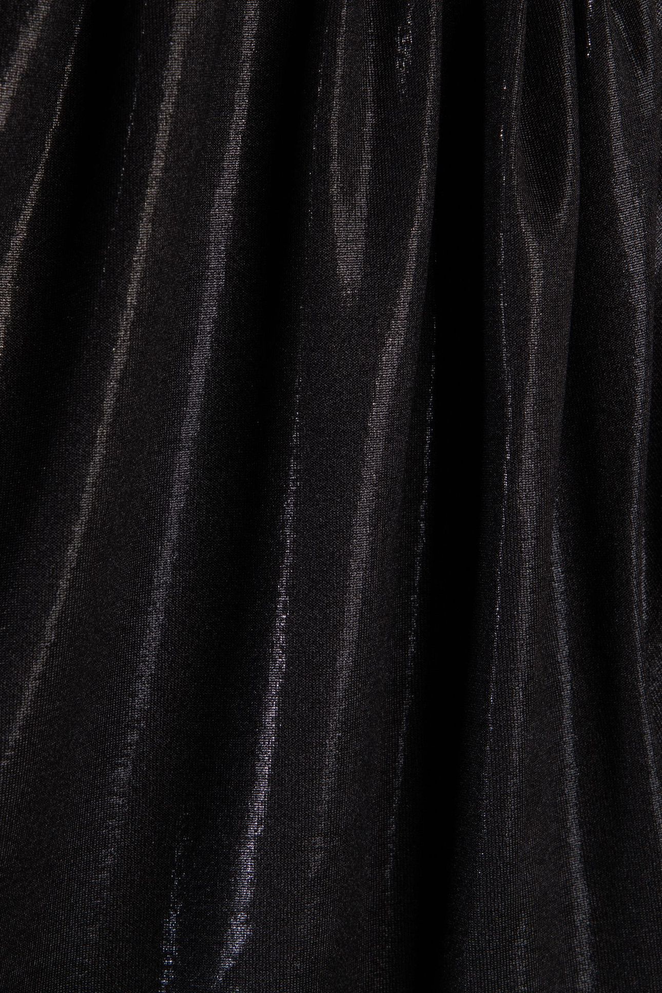 PETRA ONESHOULDER DR SHINY BLACK 4