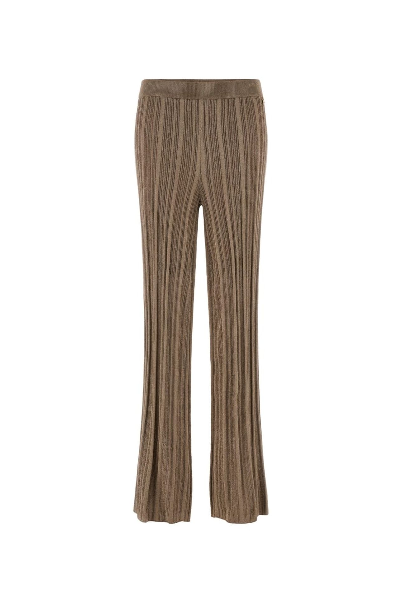GIA RIBBED SWTR PANT NATURAL ALMOND + GOL 6