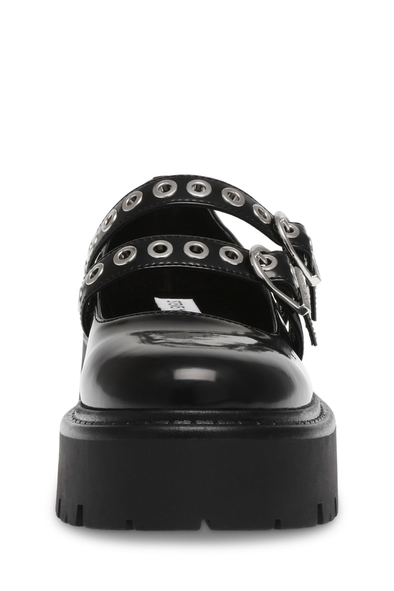 OVERT FLAT SHOES BLACK ACTION LEATHER 4