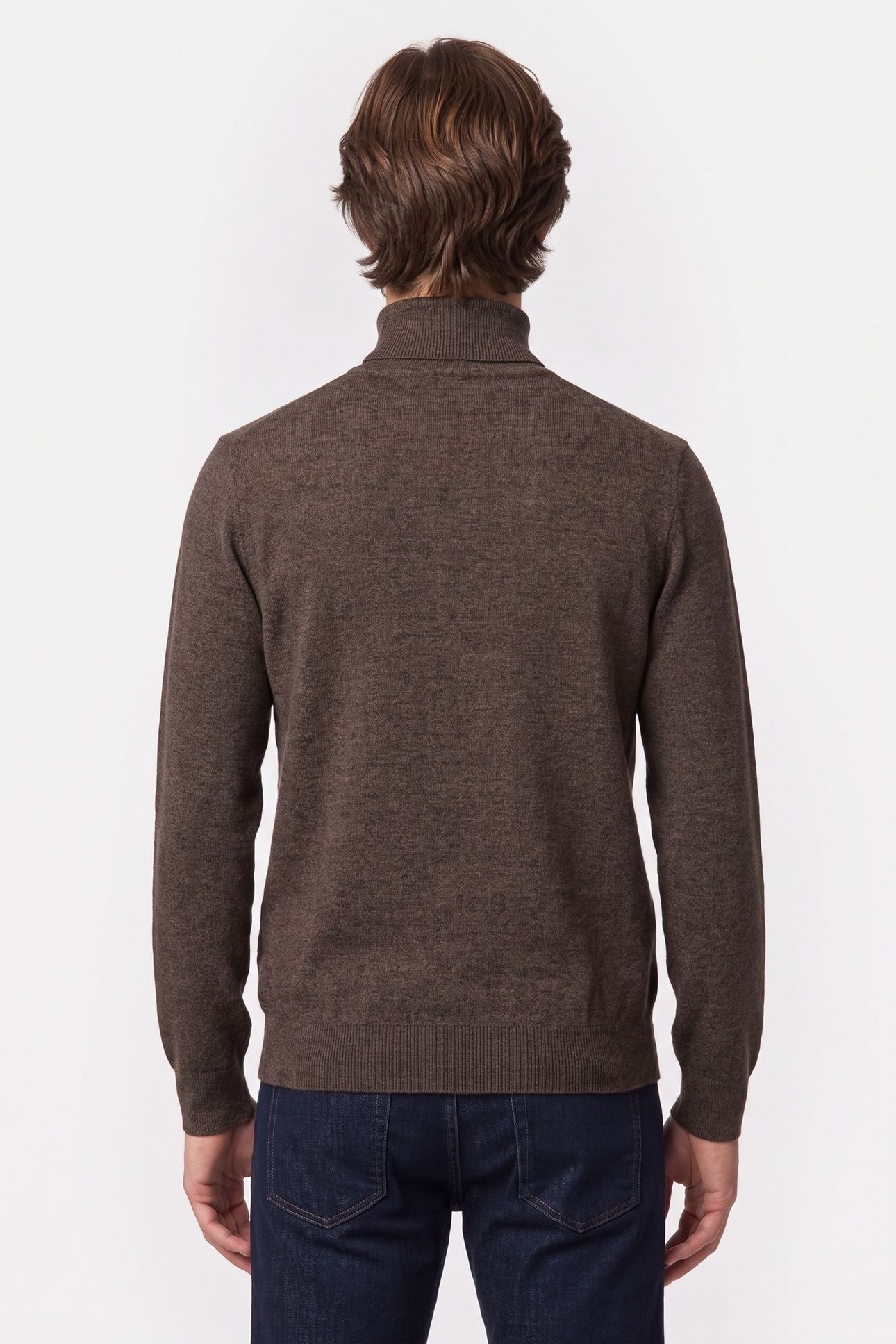 PULLOVER ROLL NECK TAUPE 2