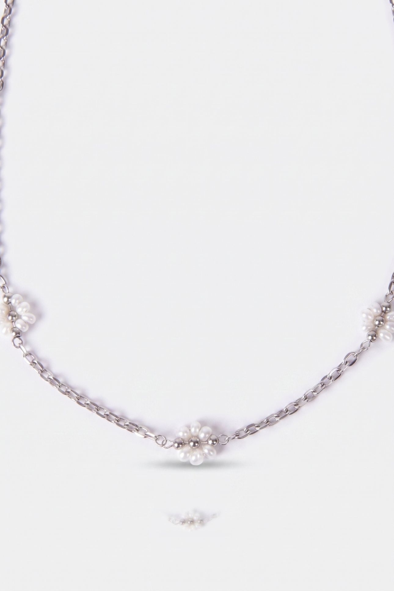 LINEN BLOSSOM KETTE SILVER 4