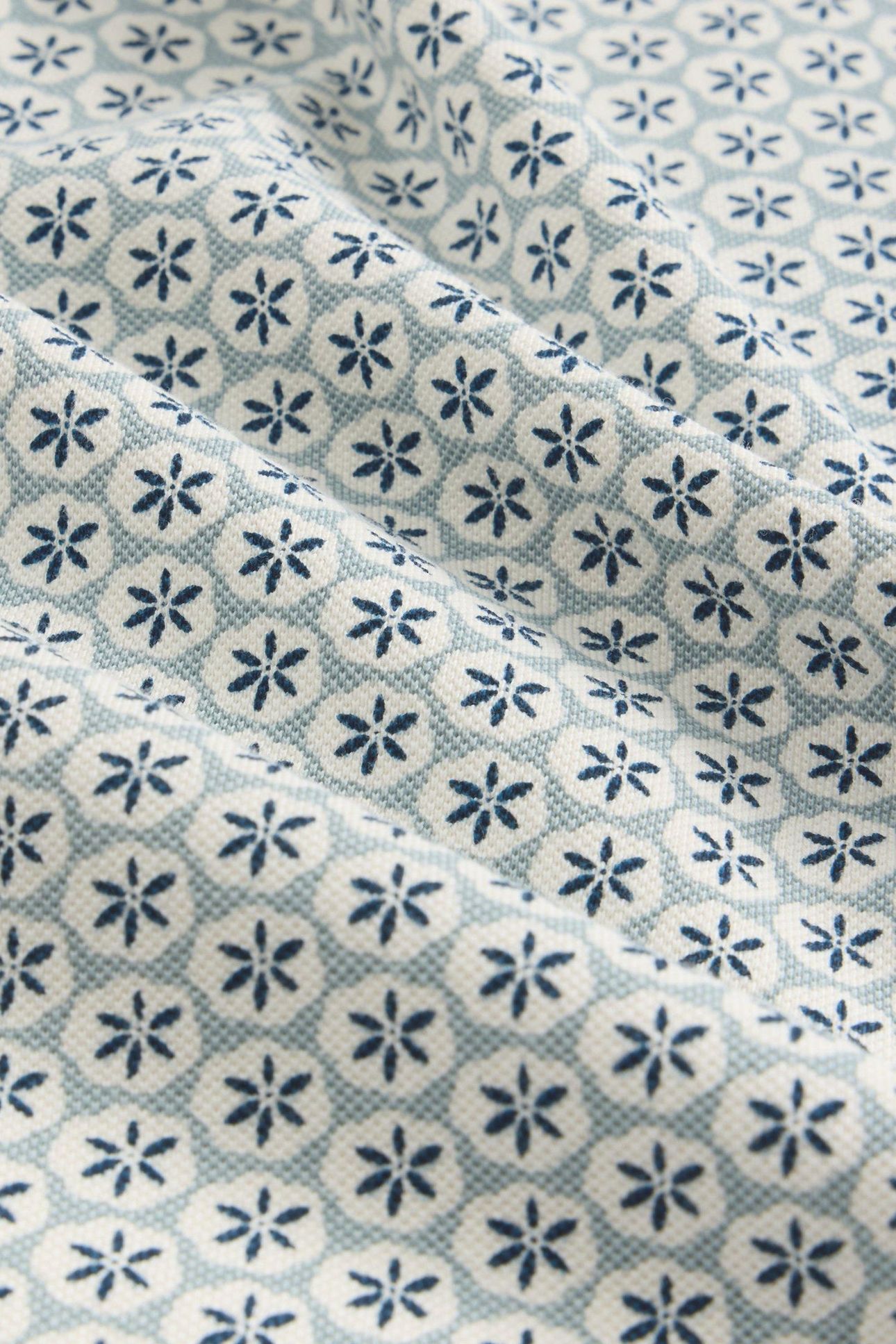 GEO PRINTED POLO BLUE PRINT 5