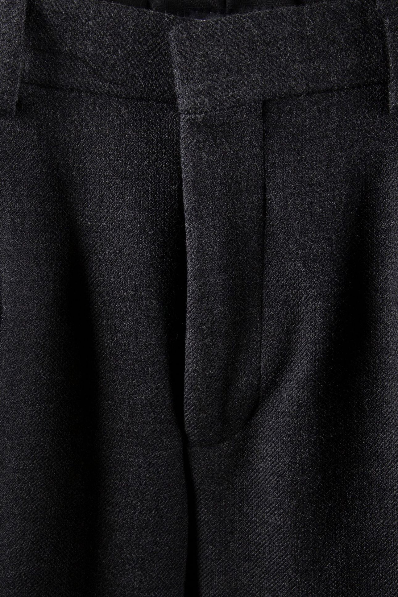 PANTS WITH PLEATS BLACK GREY 4