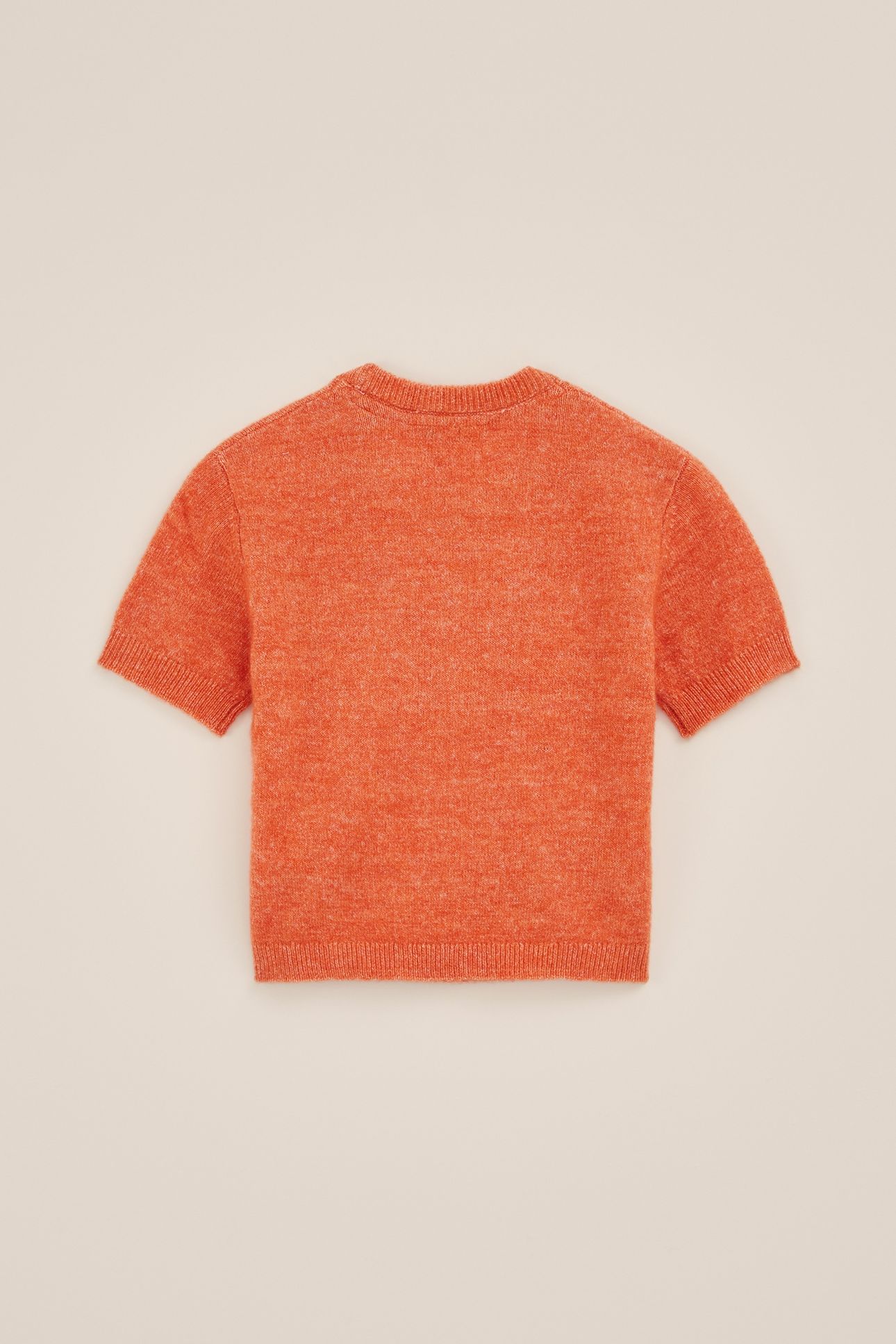 KNITTED PULLOVER ORANGE 5