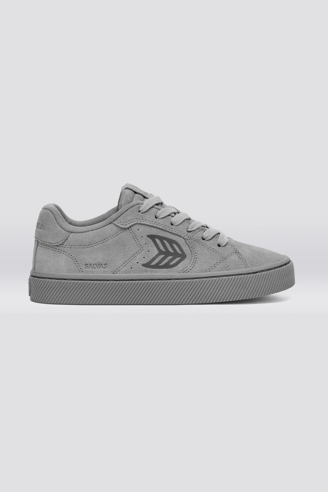 SALVAS SUEDE ALL LIGHT GREY 1