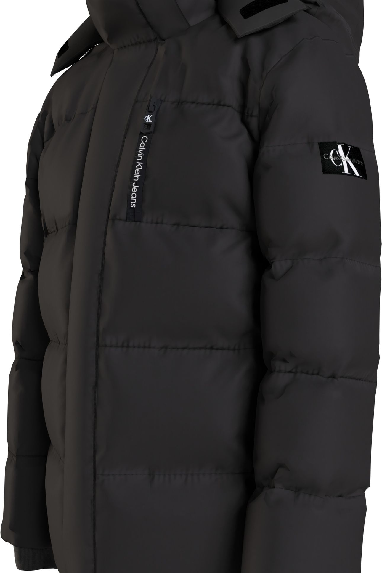 BOYS ESSENTIAL PUFFER JACKET BLACK 10