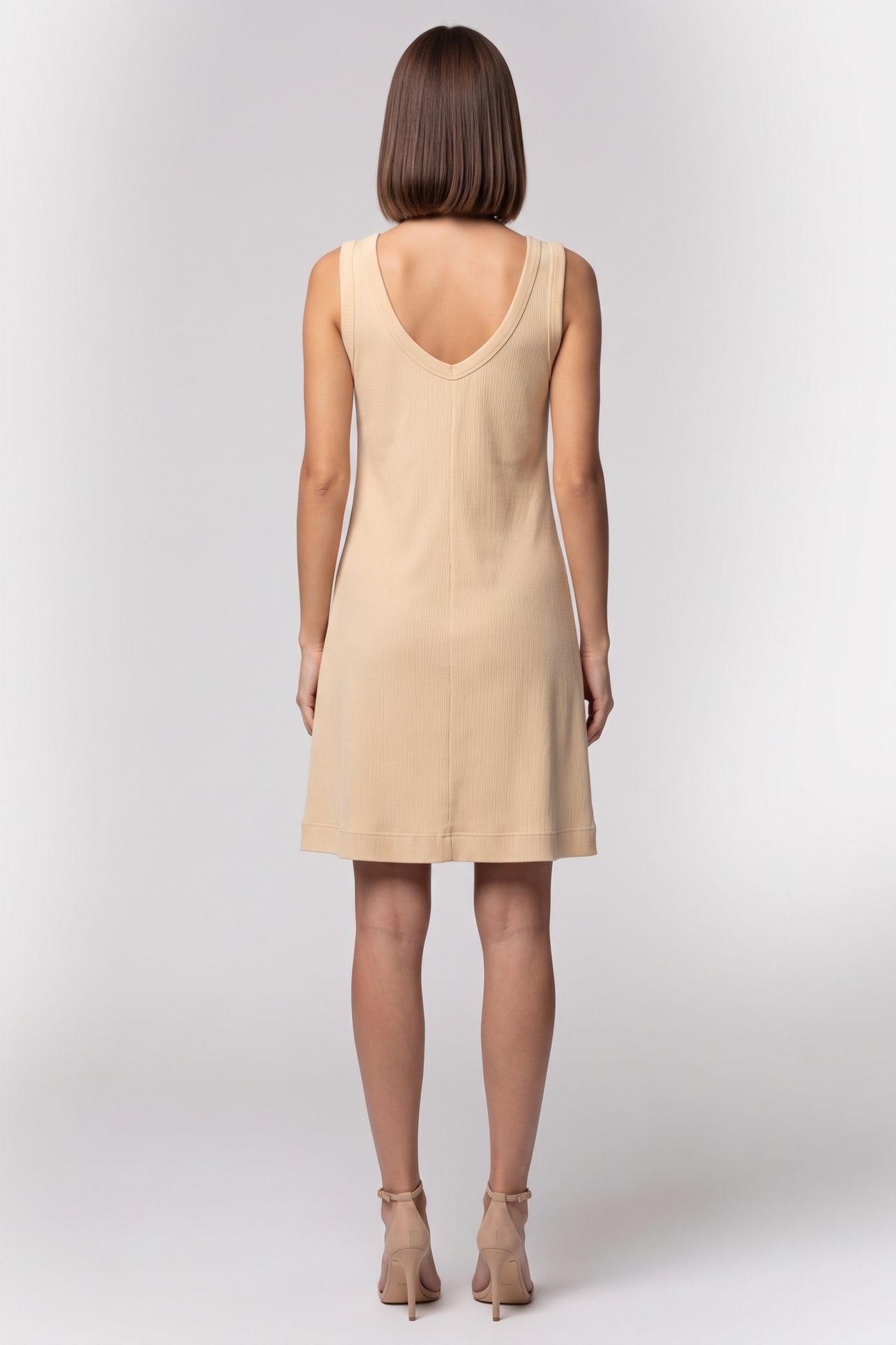 FIELIE DRESS BEIGE 2
