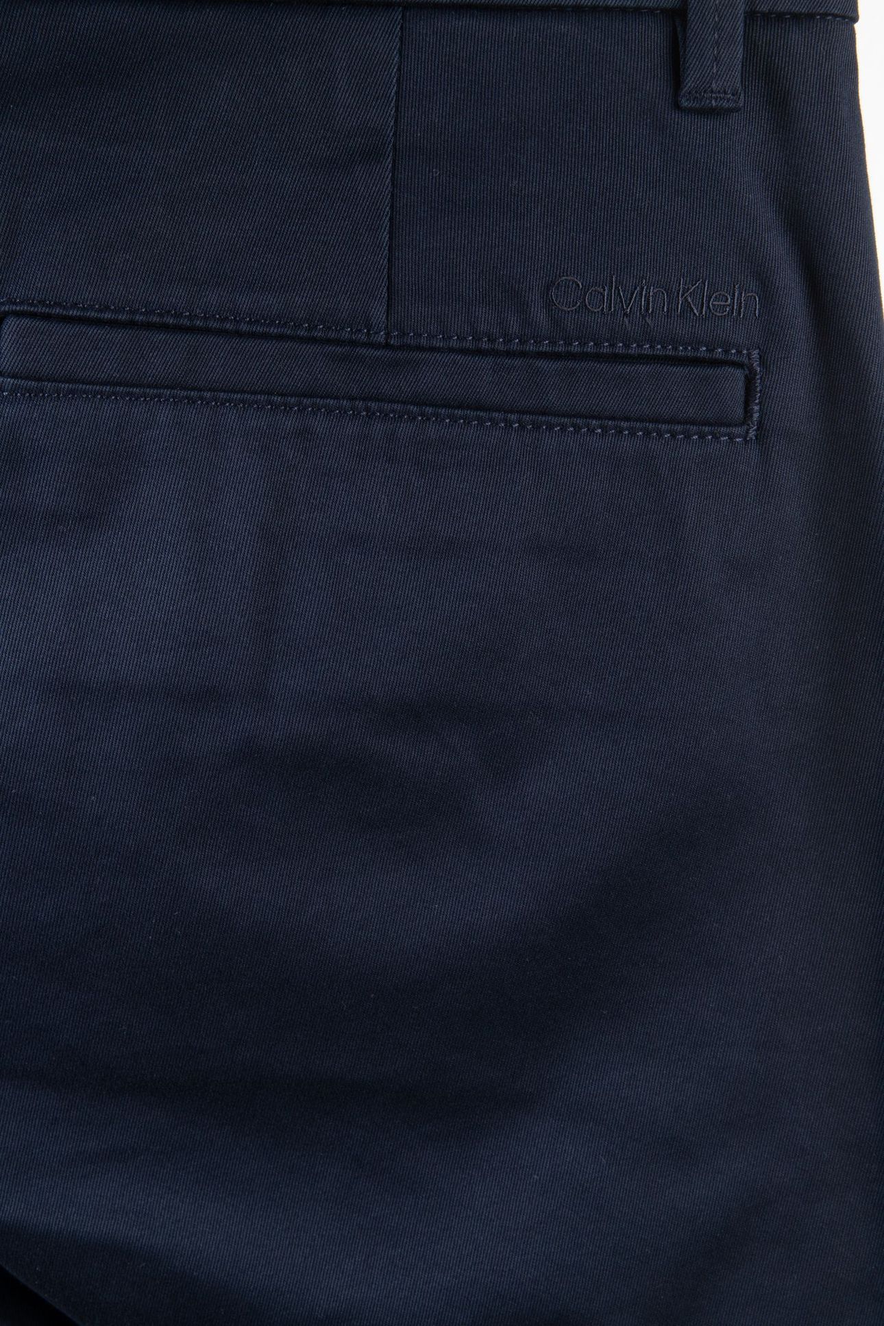 SLIM COTTON STRETCH PANTS DARK SAPPHIRE 4