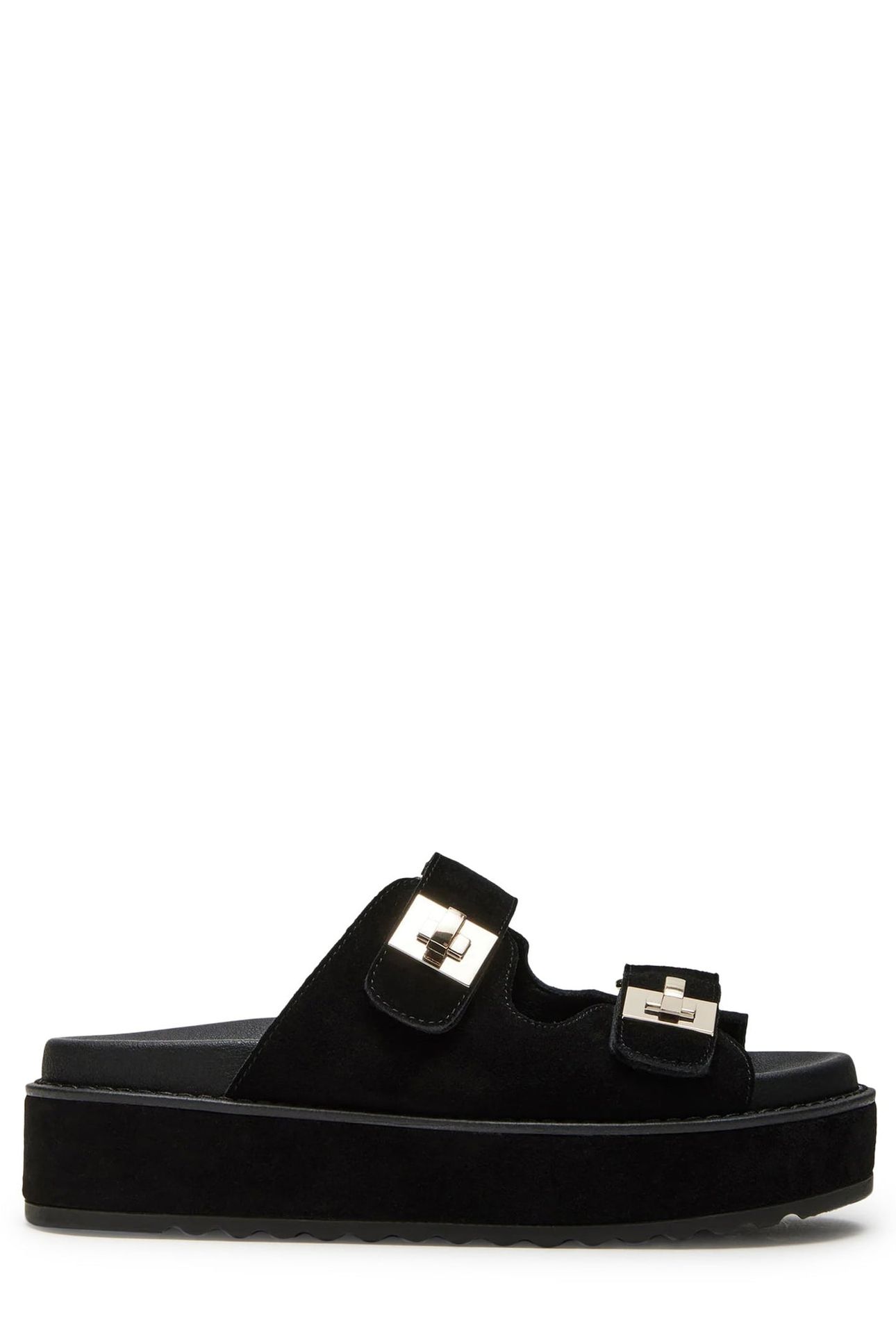 BIGSCHMONA SANDALS BLACK SUEDE 1
