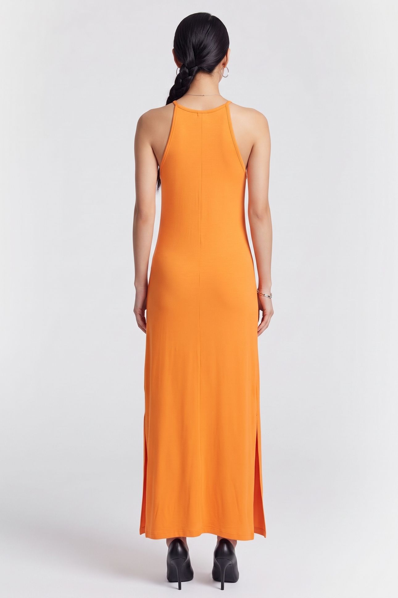 LOU DRESS ORANGE 2