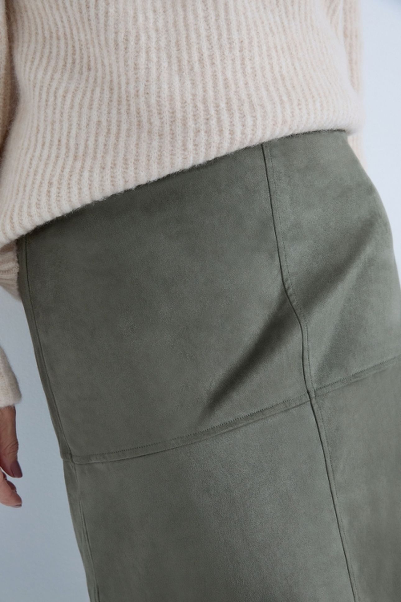 AMBER SKIRT PESTO 4