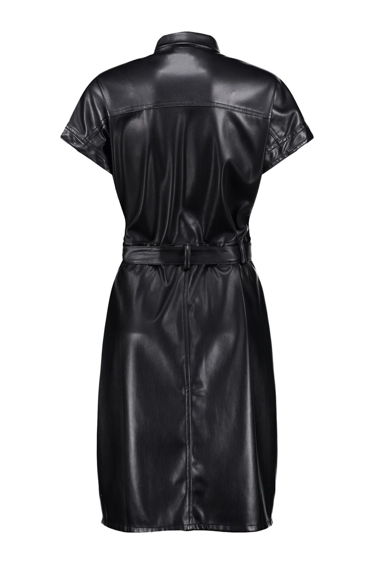 DRESS PU BLACK 2