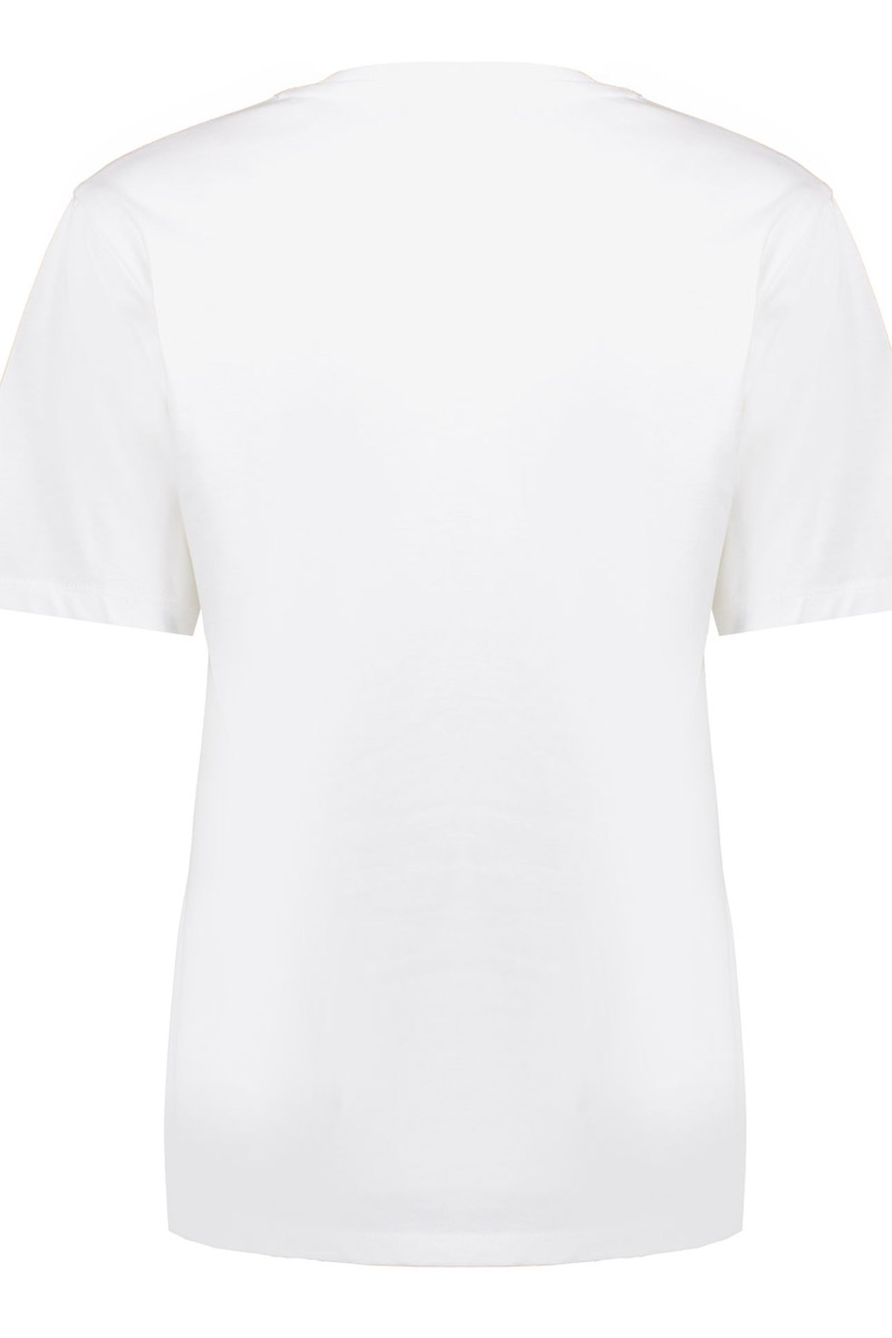T-SHIRT SIMPLICITY OFF-WHITE/EMERALD 2