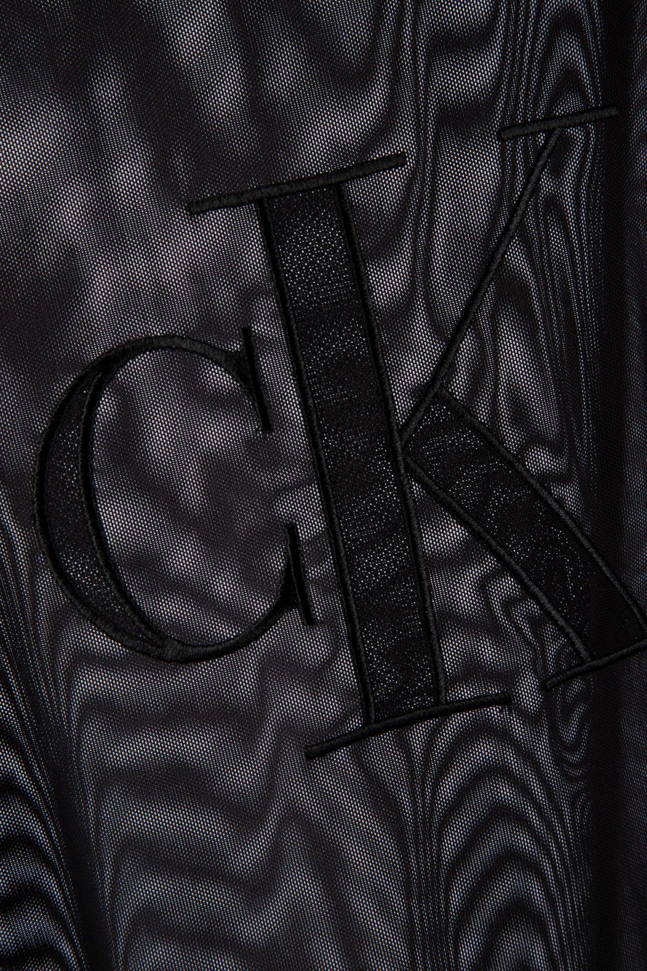 SHORT SLEEVE PRIDE MESH CREW NECK TOP BLACK 4