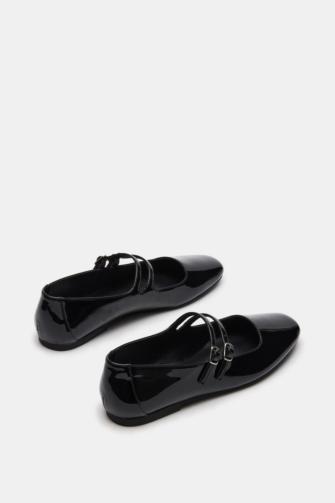 ALISAH SANDALS BLACK PATENT 2