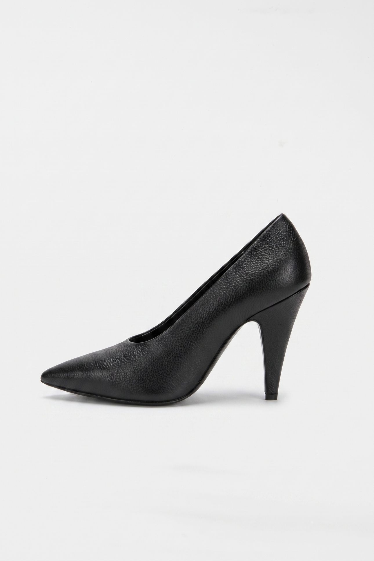 GOATSKIN PUMP BLACK 2