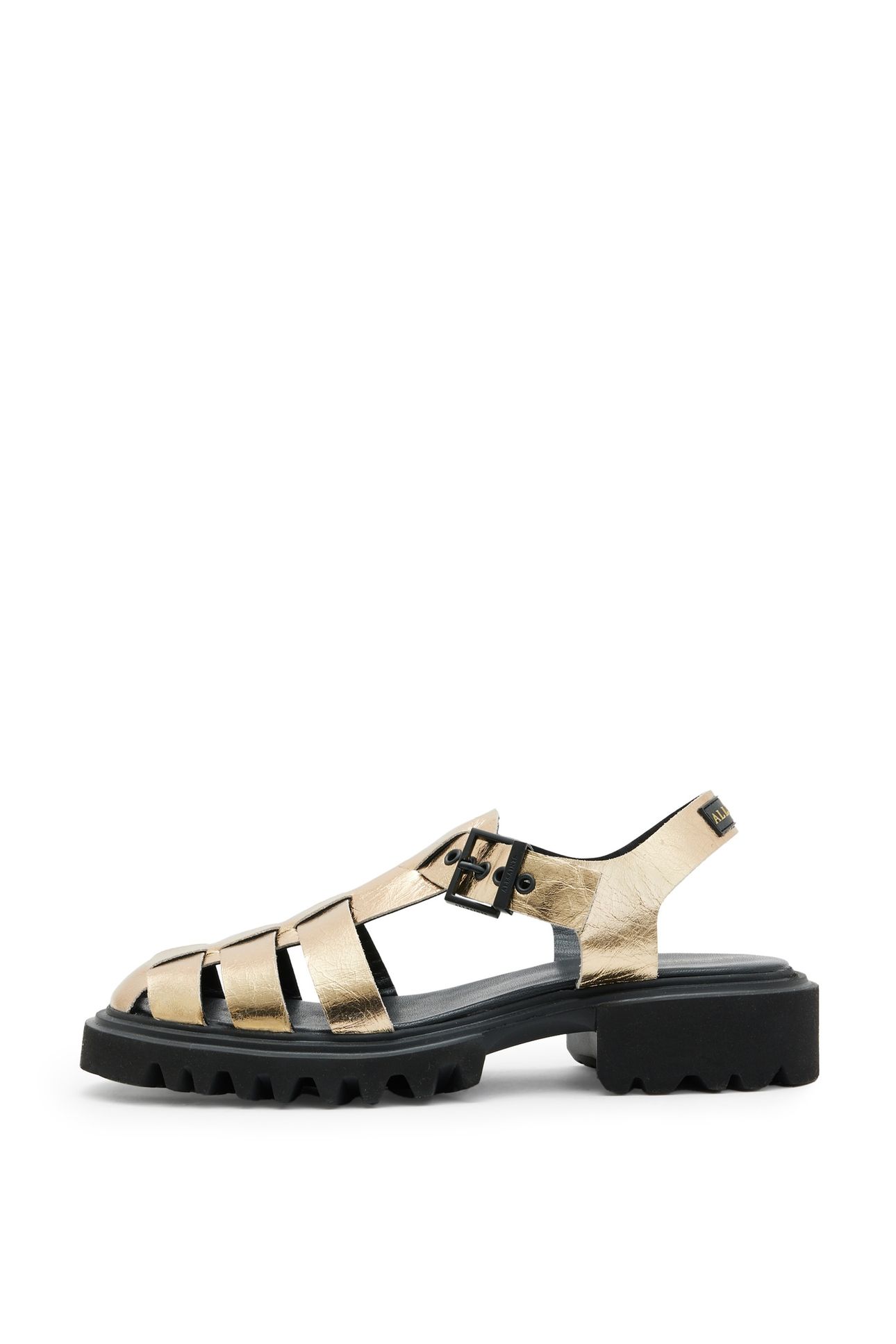 NESSA SANDAL METALLIC GOLD 2