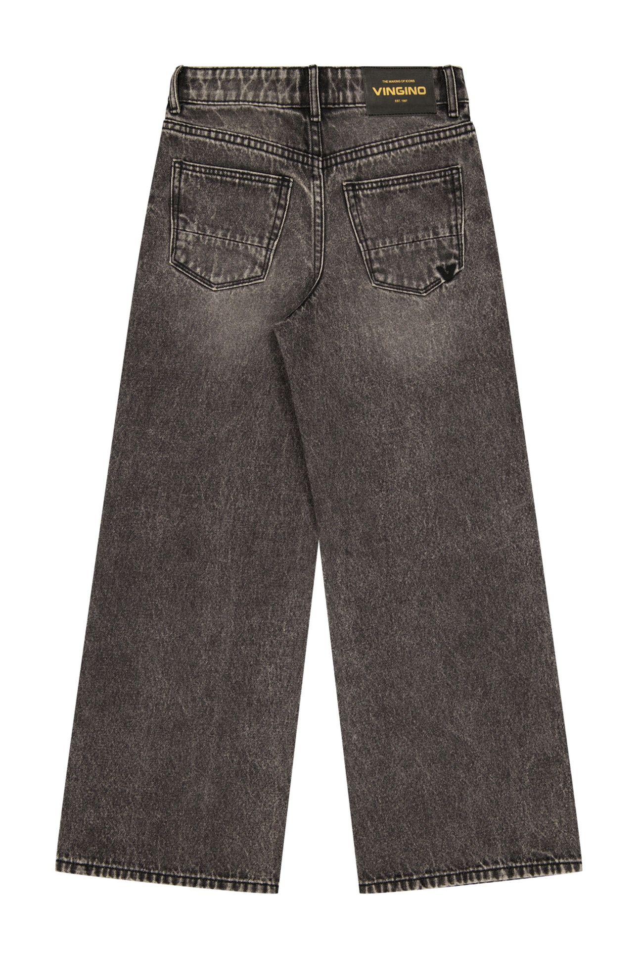 GIRLS CHERRY JEANS DARK GREY VINTAGE 2