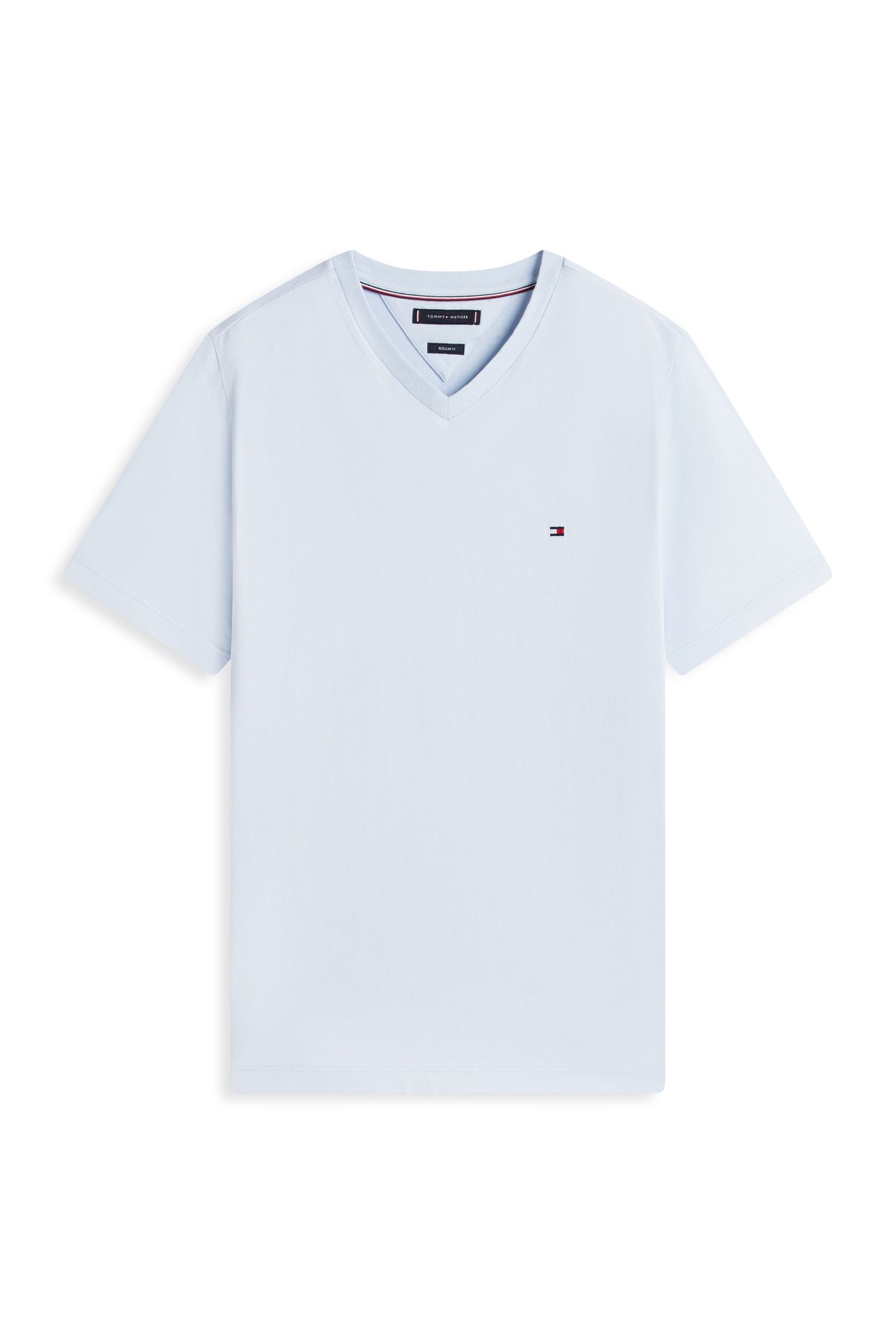 ESSENTIAL V-NECK TEE BREEZY BLUE 4
