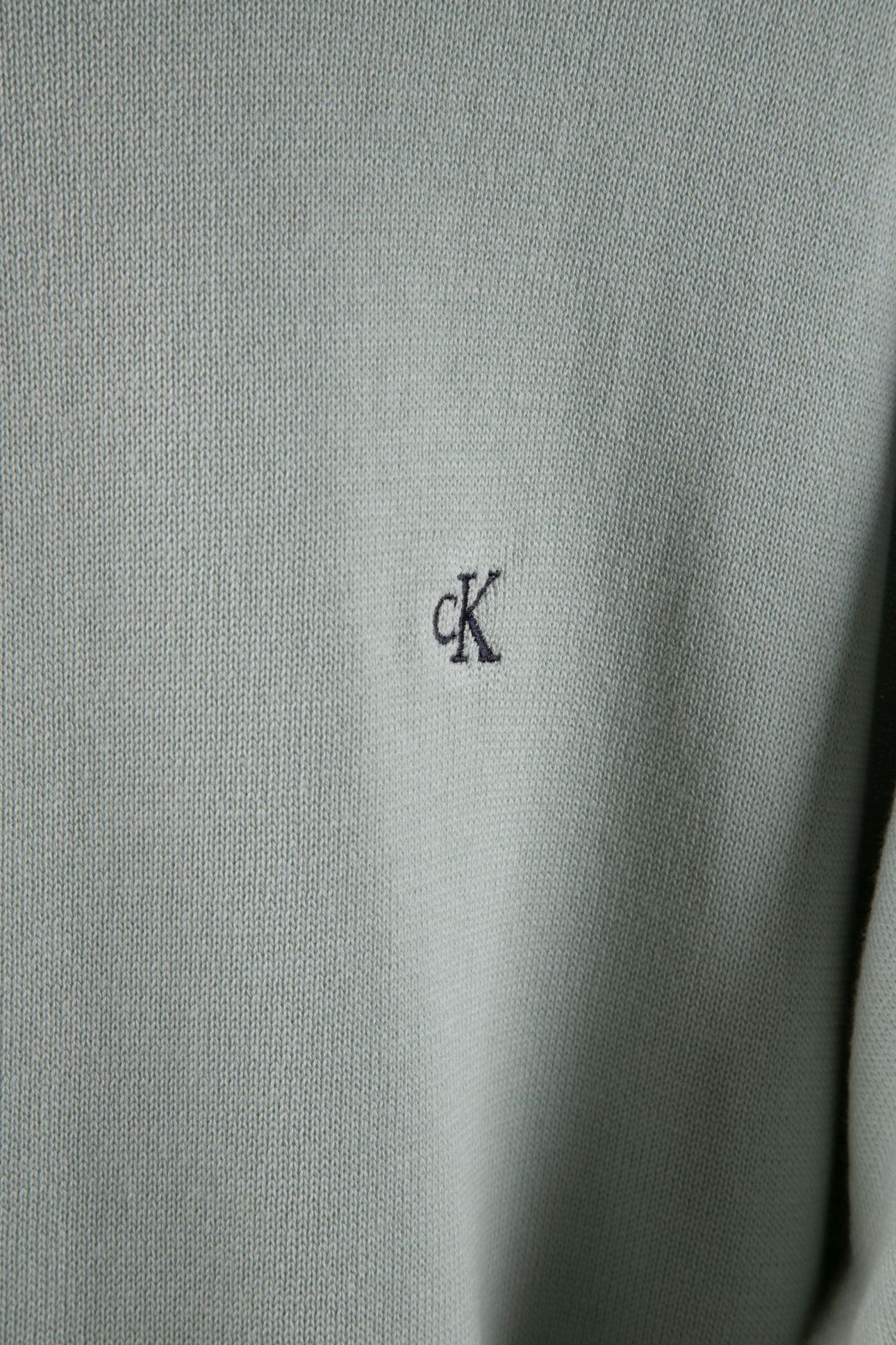 EU LONG SLEEVE COTTON RELAXED CREWNECK PALE MEADOW 4