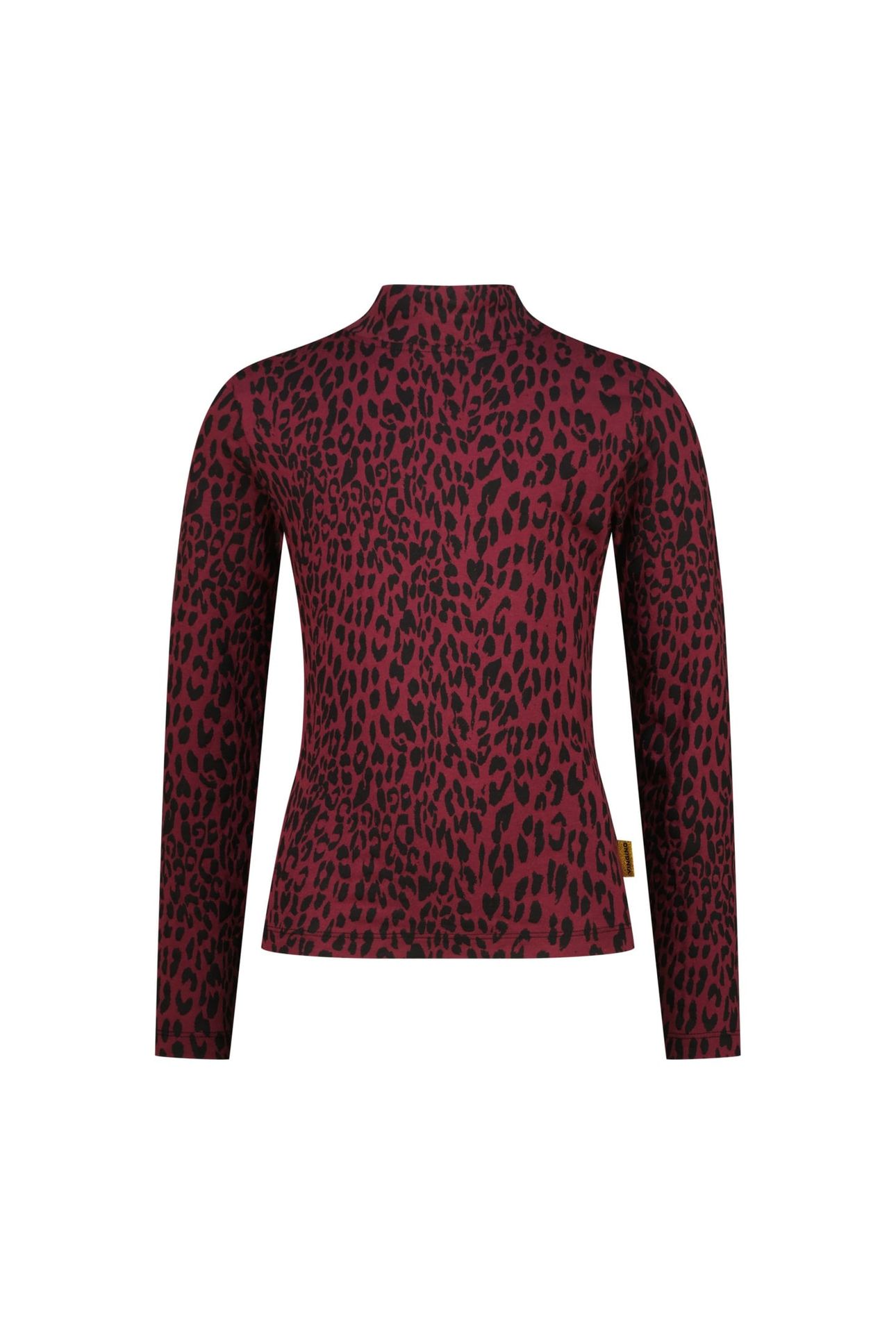 GIRLS JANNY T-SHIRT BURGUNDY RED 1