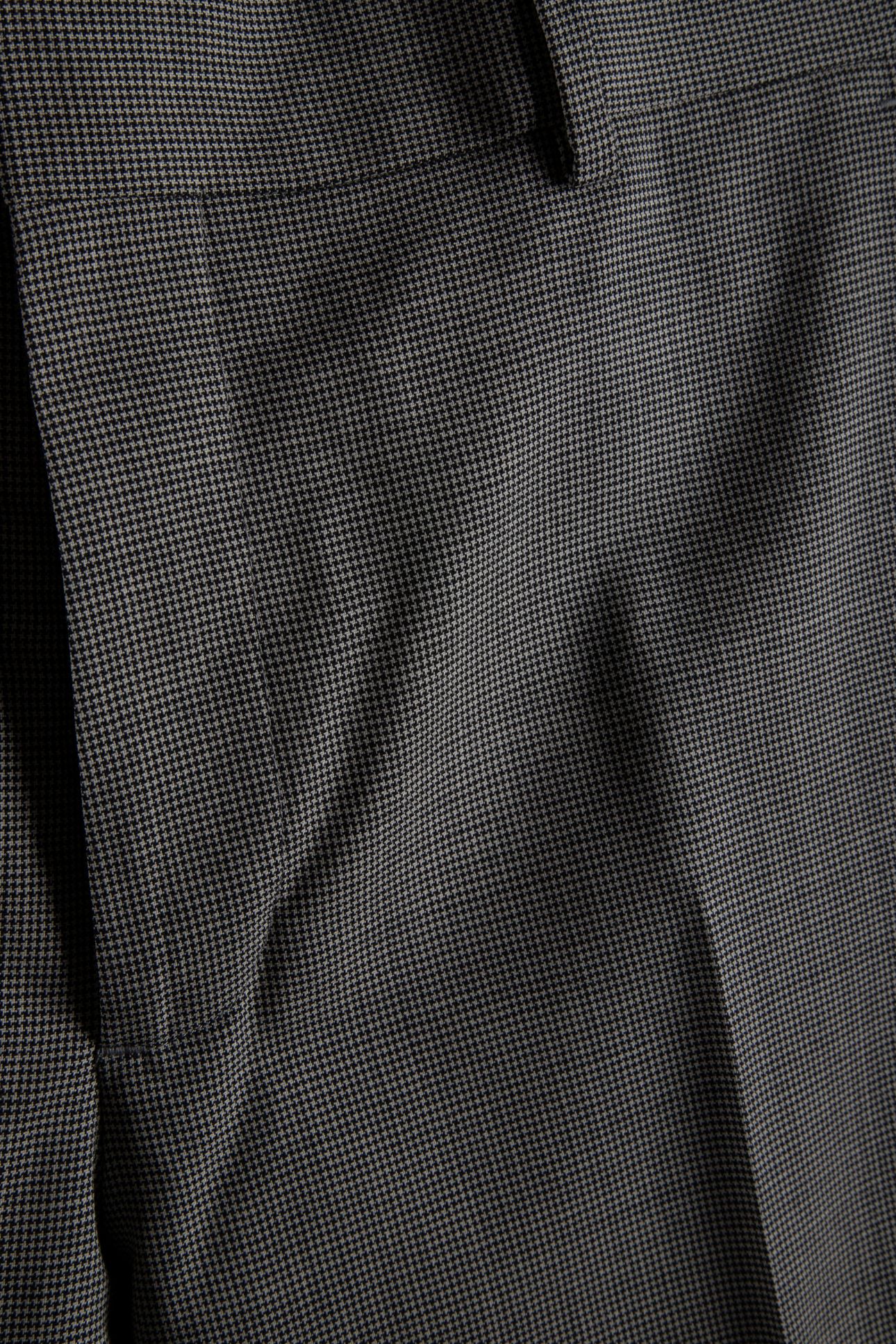HOUNDSTOOTH SLIM SUIT PANTS BRILLIANT WHITE 5