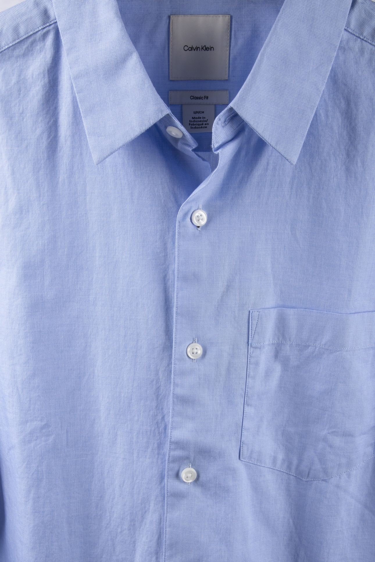 LS EOE WASHED POPLIN SHIRT MARINA 4