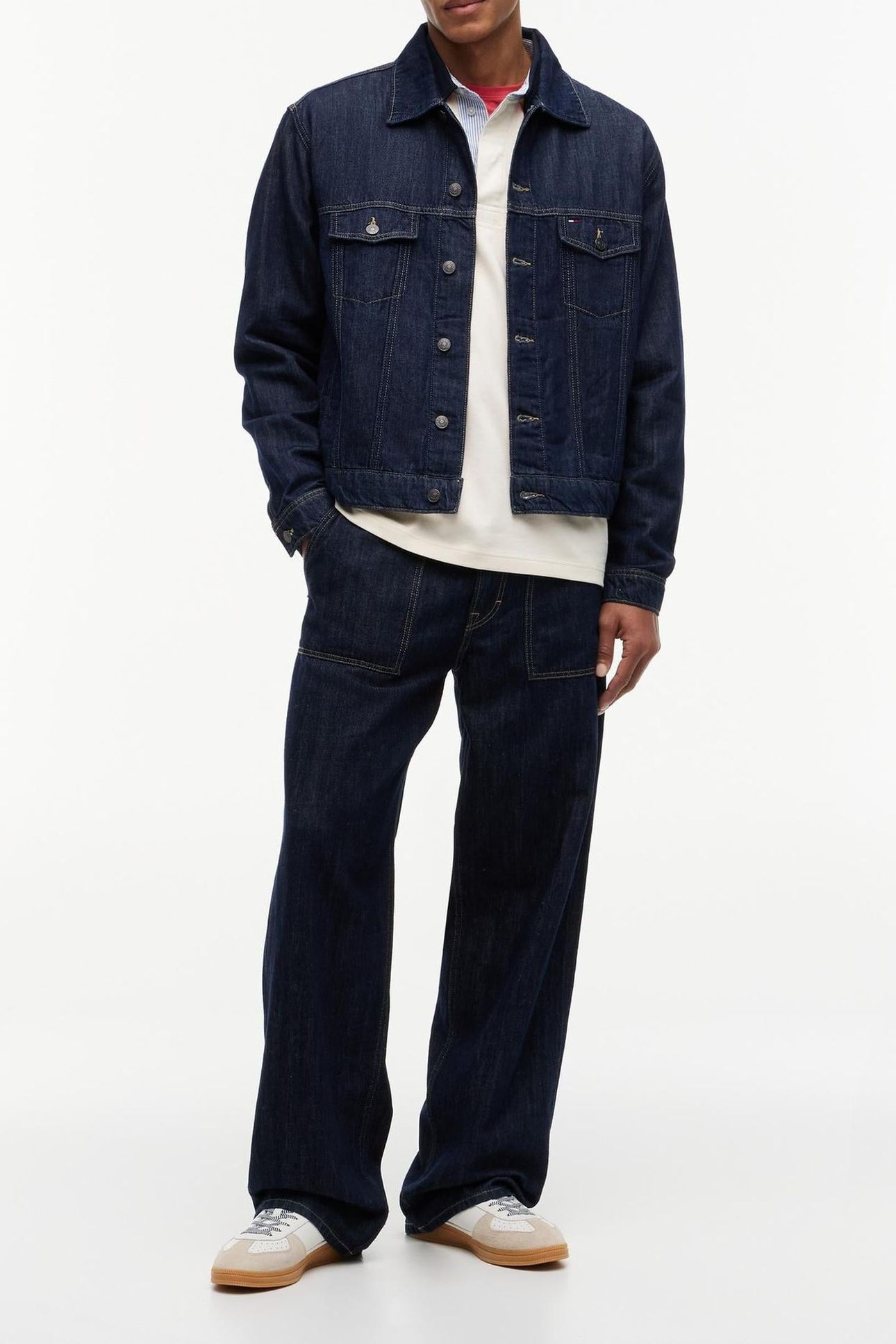 JAIMIE RELAXED STRAIGHT UTILITY DENIM DARK 3