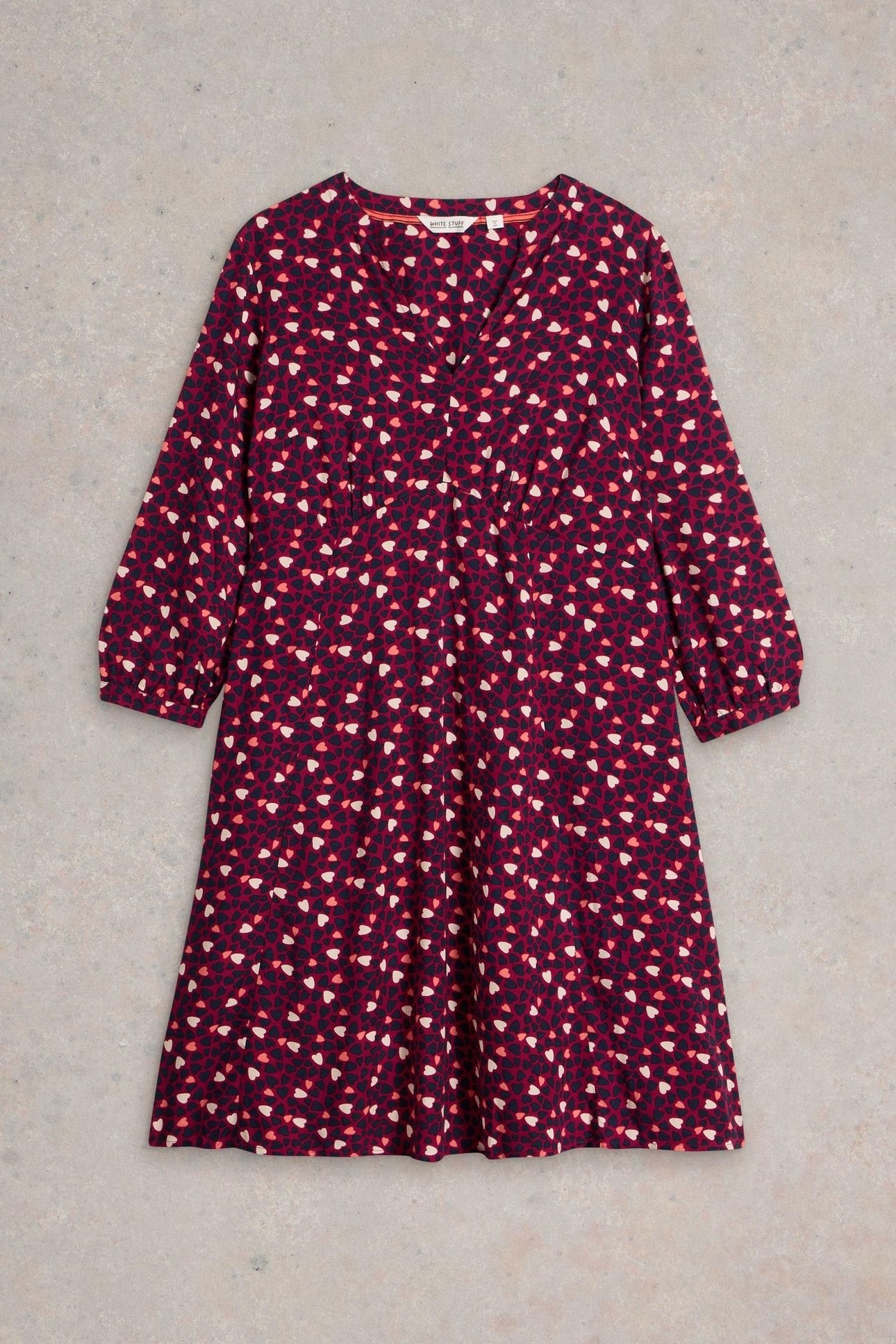 FRANCES DRESS PLUM PRINT 4