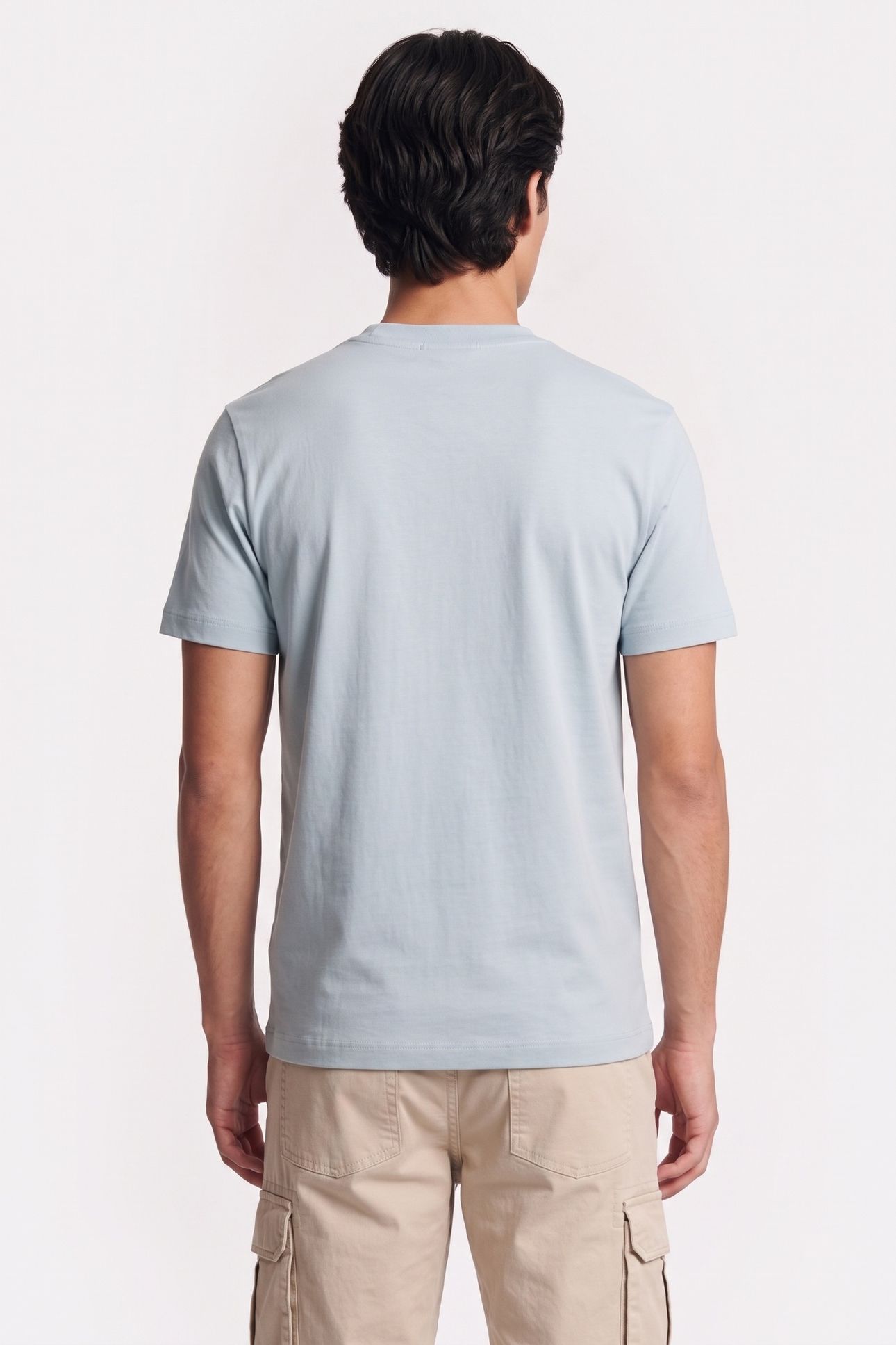 SS EASY MONOGRAM TEE WINTER SKY 2