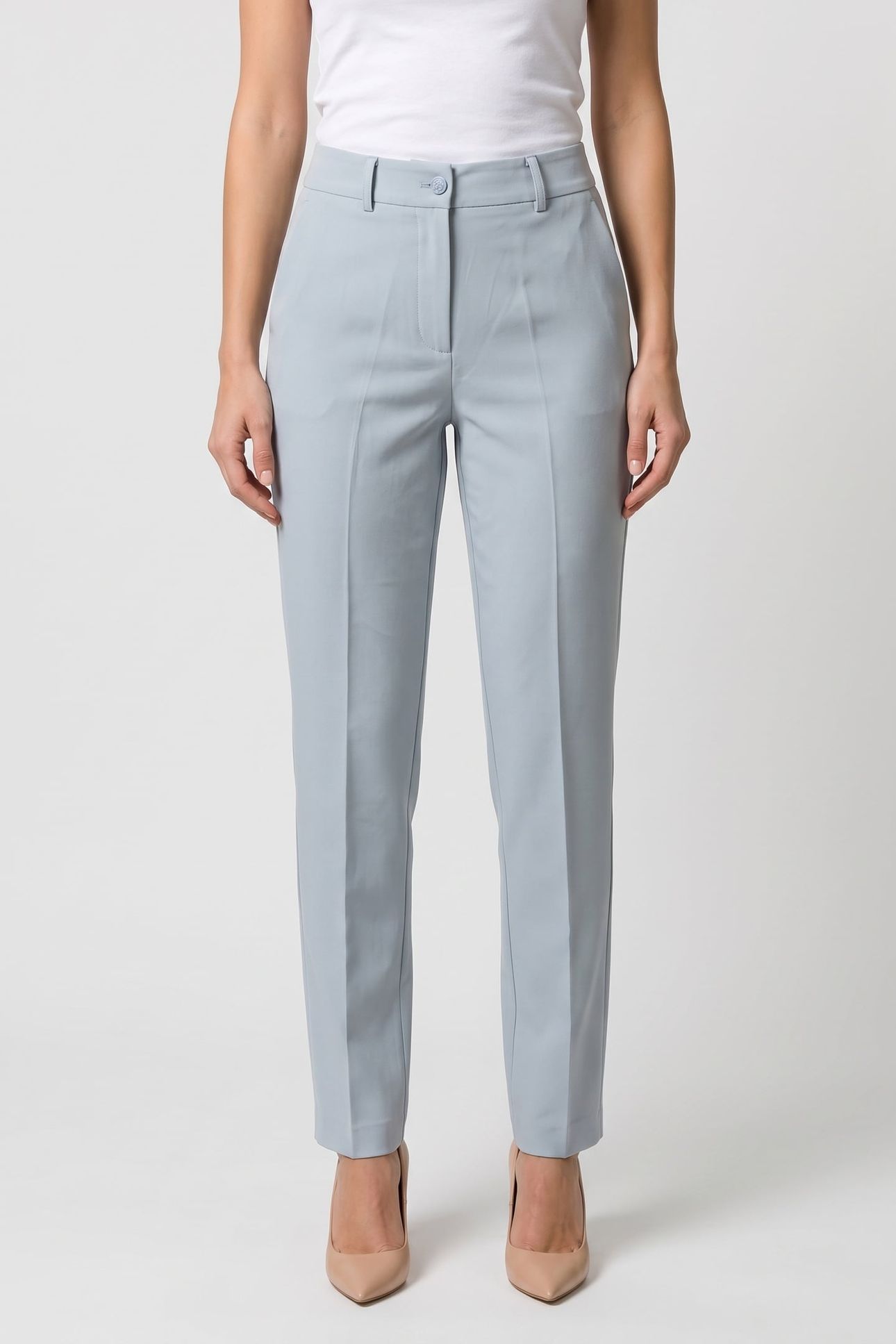 GUESS ECO NEW CARLA CREPE PANT CORONADO BLUE 1
