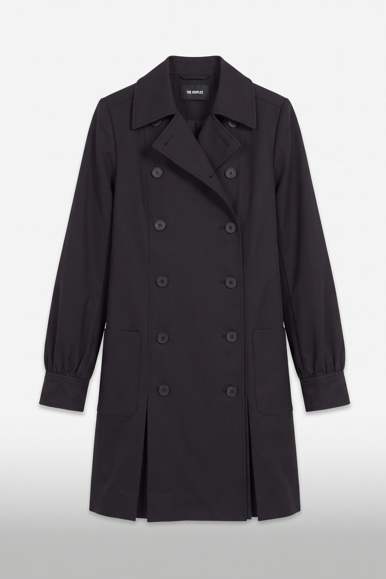 SHORT DRESS WITH LONG SLEEVES BLACK 3