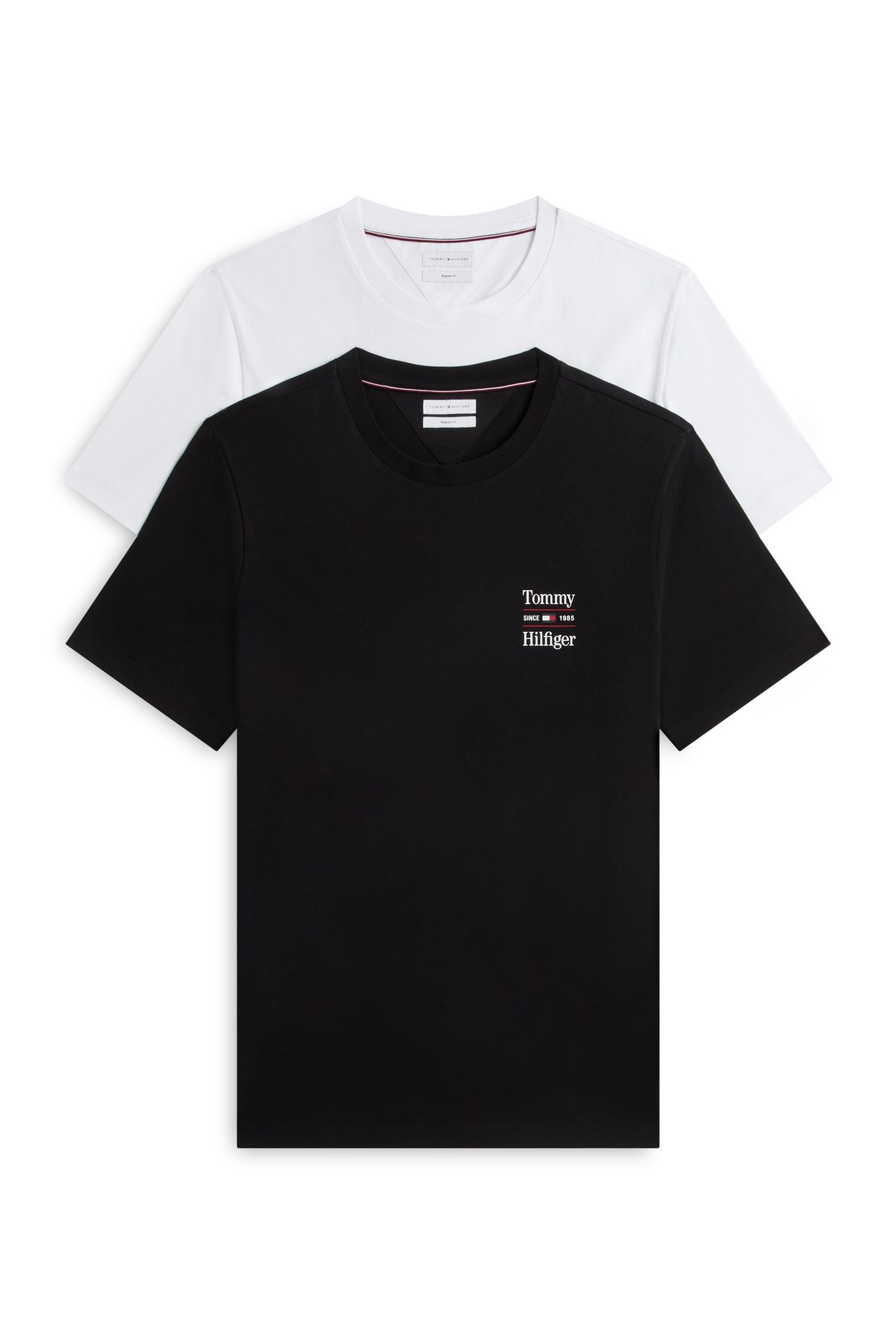 2 PACK CHEST GRAPHIC WHITE/BLACK 1