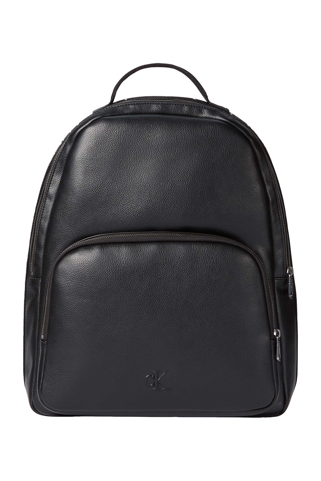 WEBBING STRAP ROUND BACKPACK BLACK/WHITE WEBBING 1