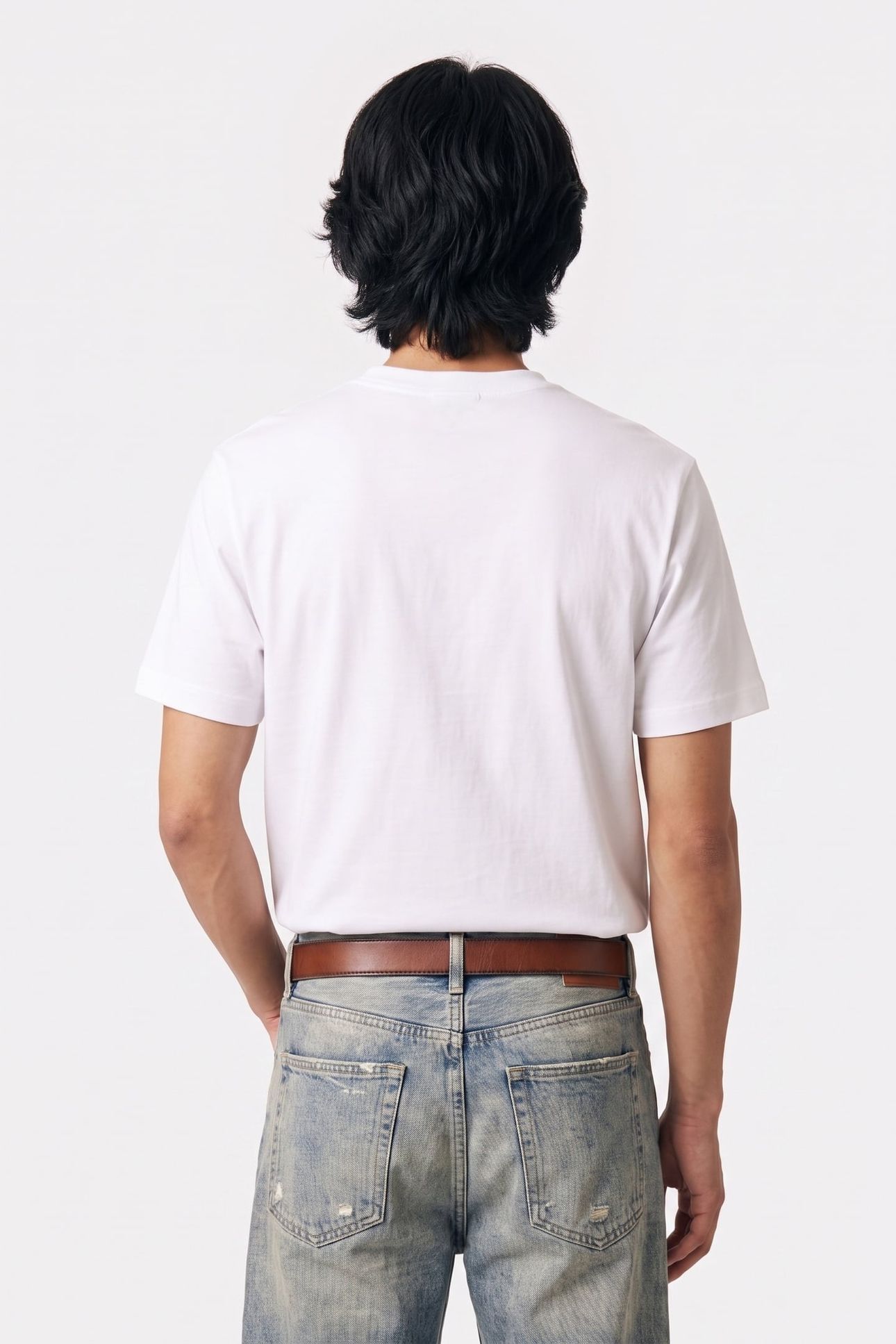 SHORT SLEEVE 20S LONG SLEEVE CALVIN COLLAR BRILLIANT WHITE 2