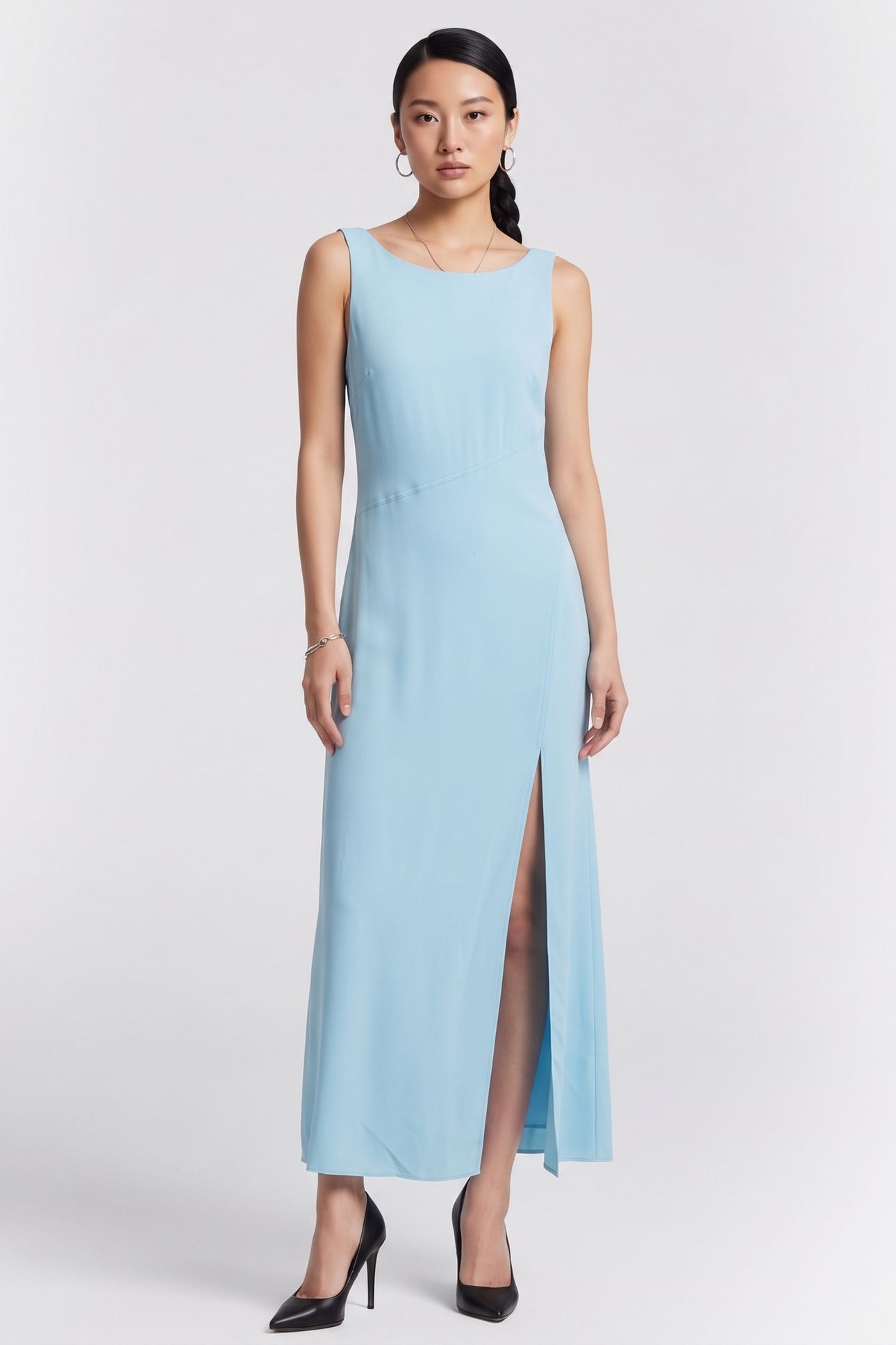 GIOIA EVENING DRESS TURQUOISE 1