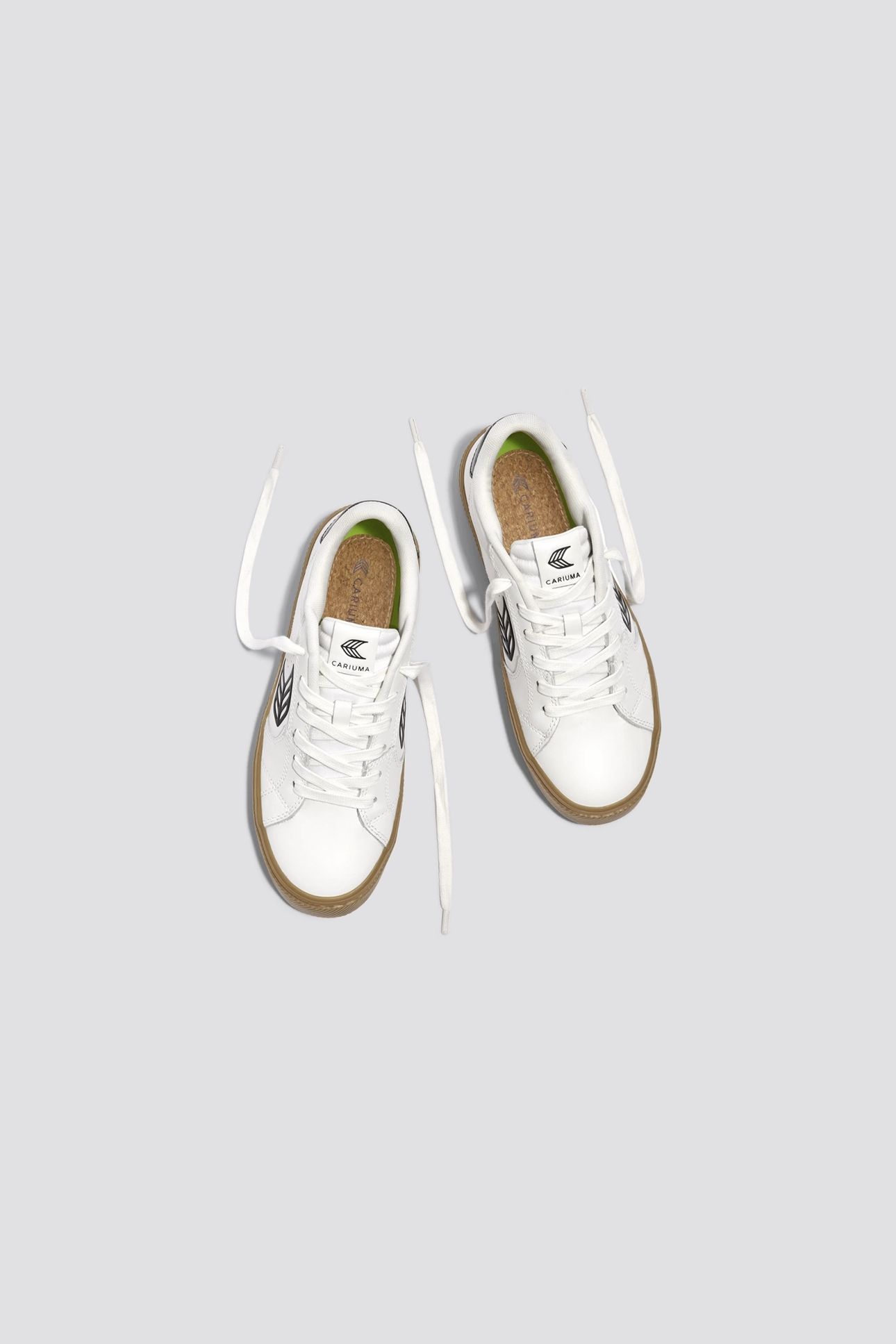 SALVAS LEATHER GUM WARM WHITE BLACK LOGO 5