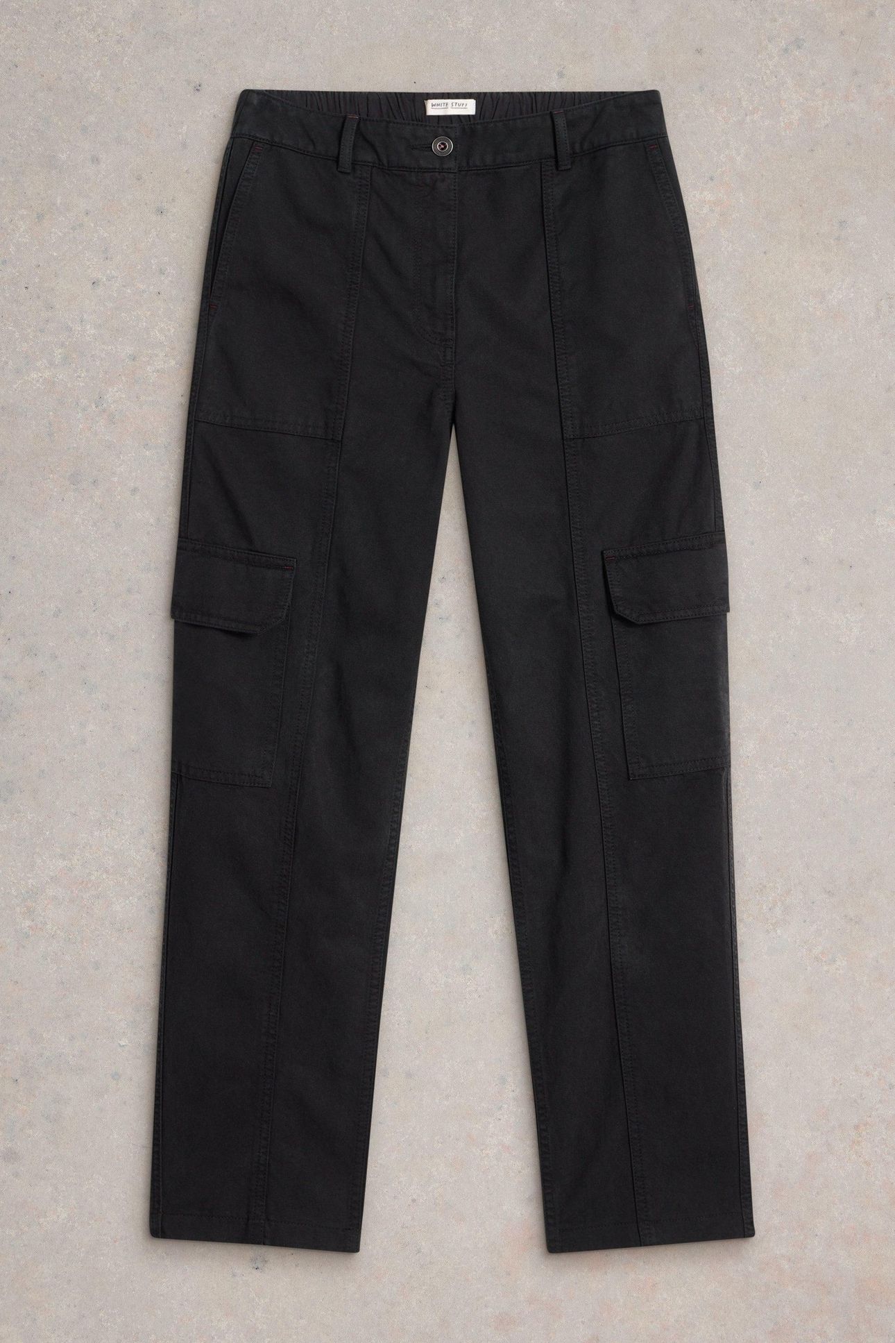 CLOVER CARGO TROUSER PURE BLACK 3