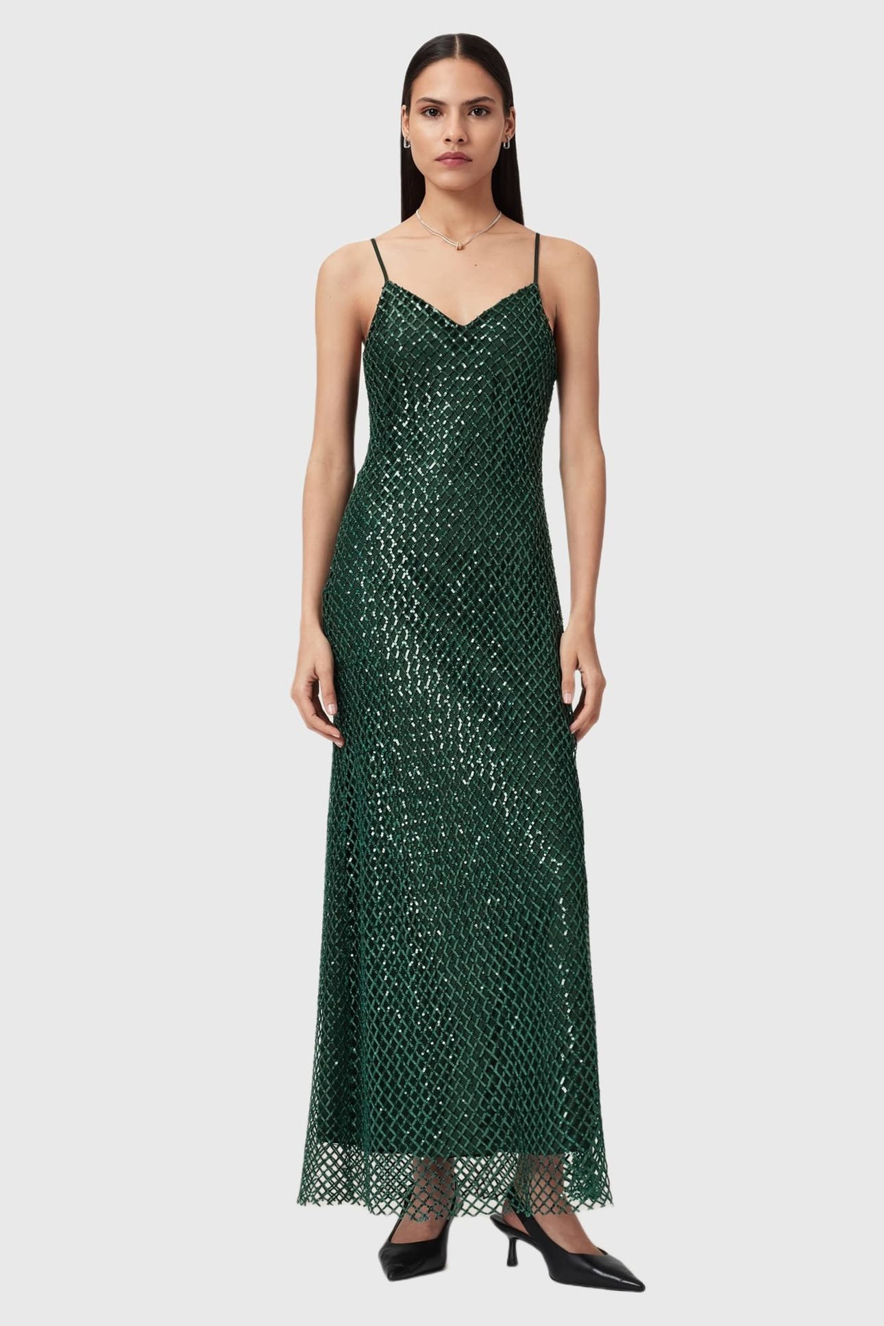 CHANTELLE DRESS EMERALD GREEN 2