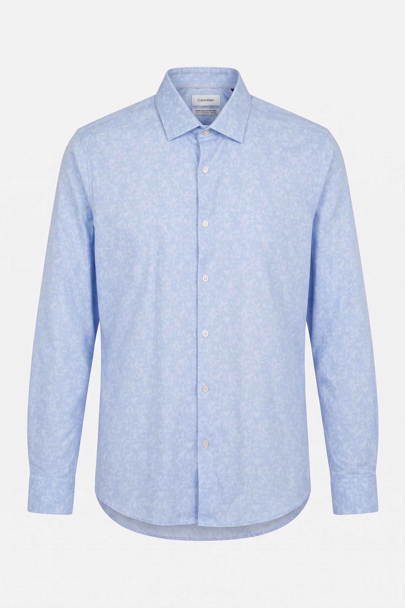 SLIM PERFORMANCE STRAIGHT SHIRT BLUE 3
