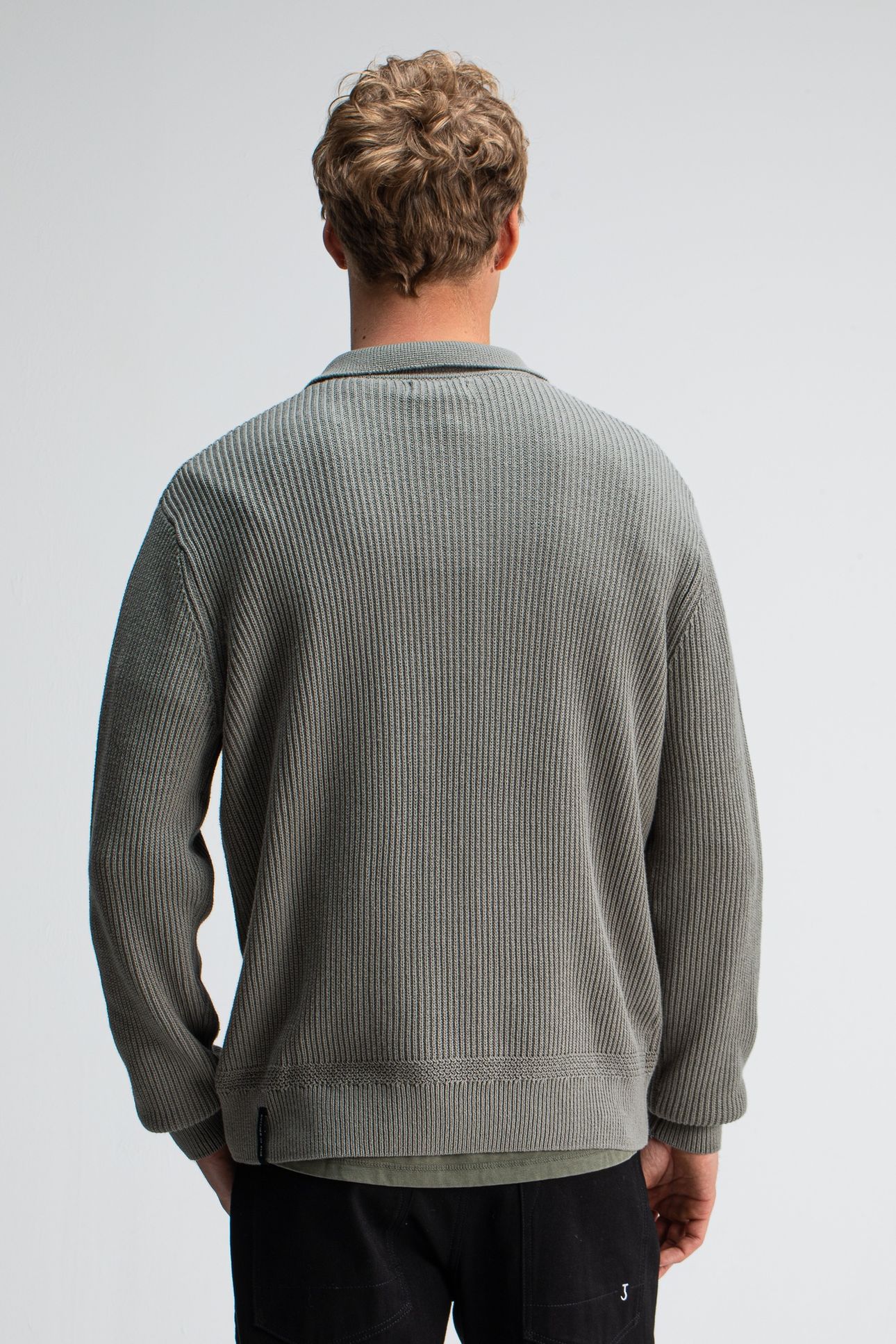GALWAY POLO LS GRANITE GREEN 2