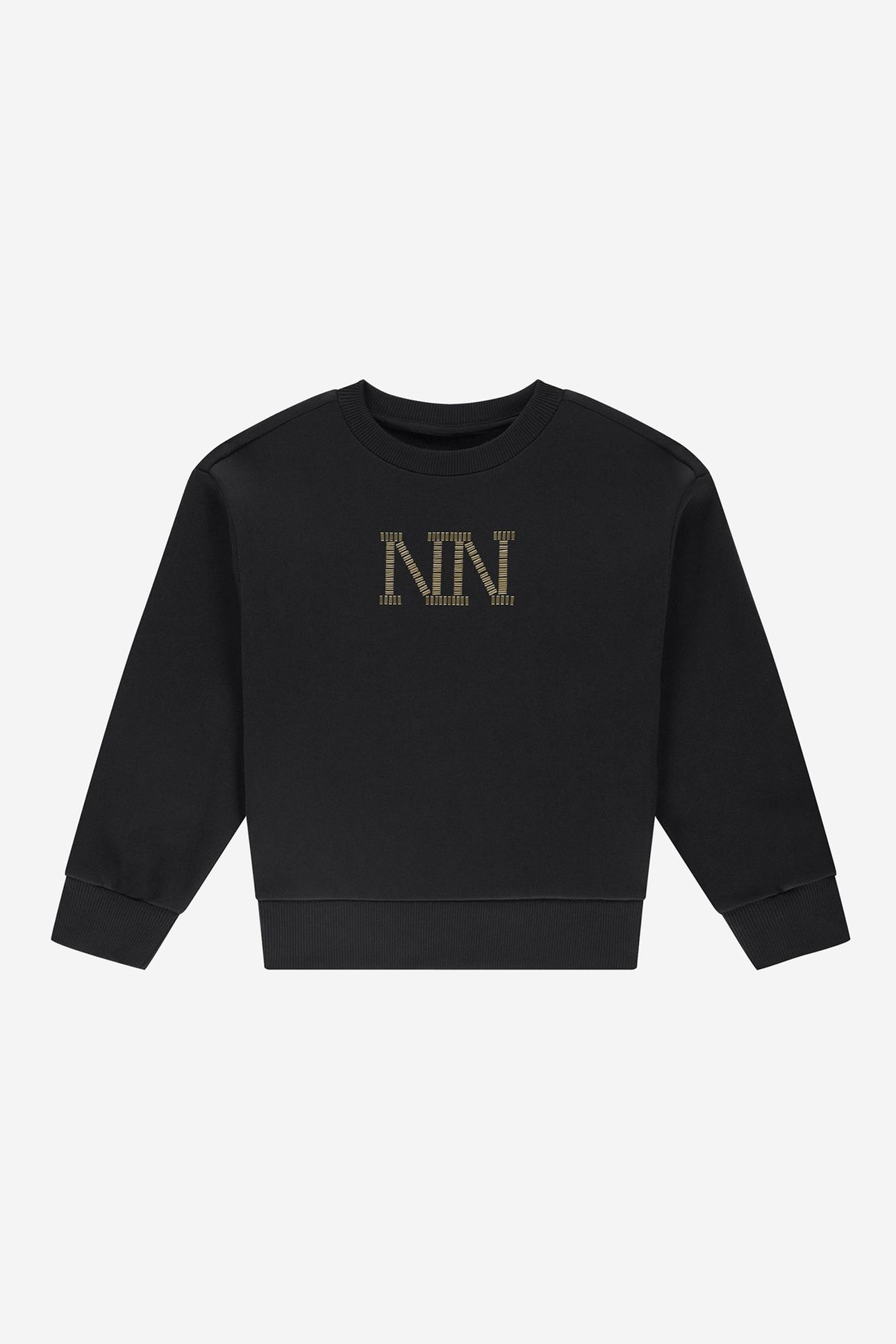 STUD SWEATSHIRT BLACK 1