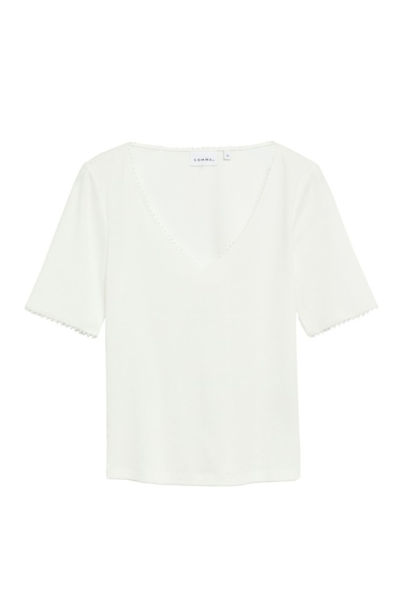 COMMA T-SHIRTS WHITE 4