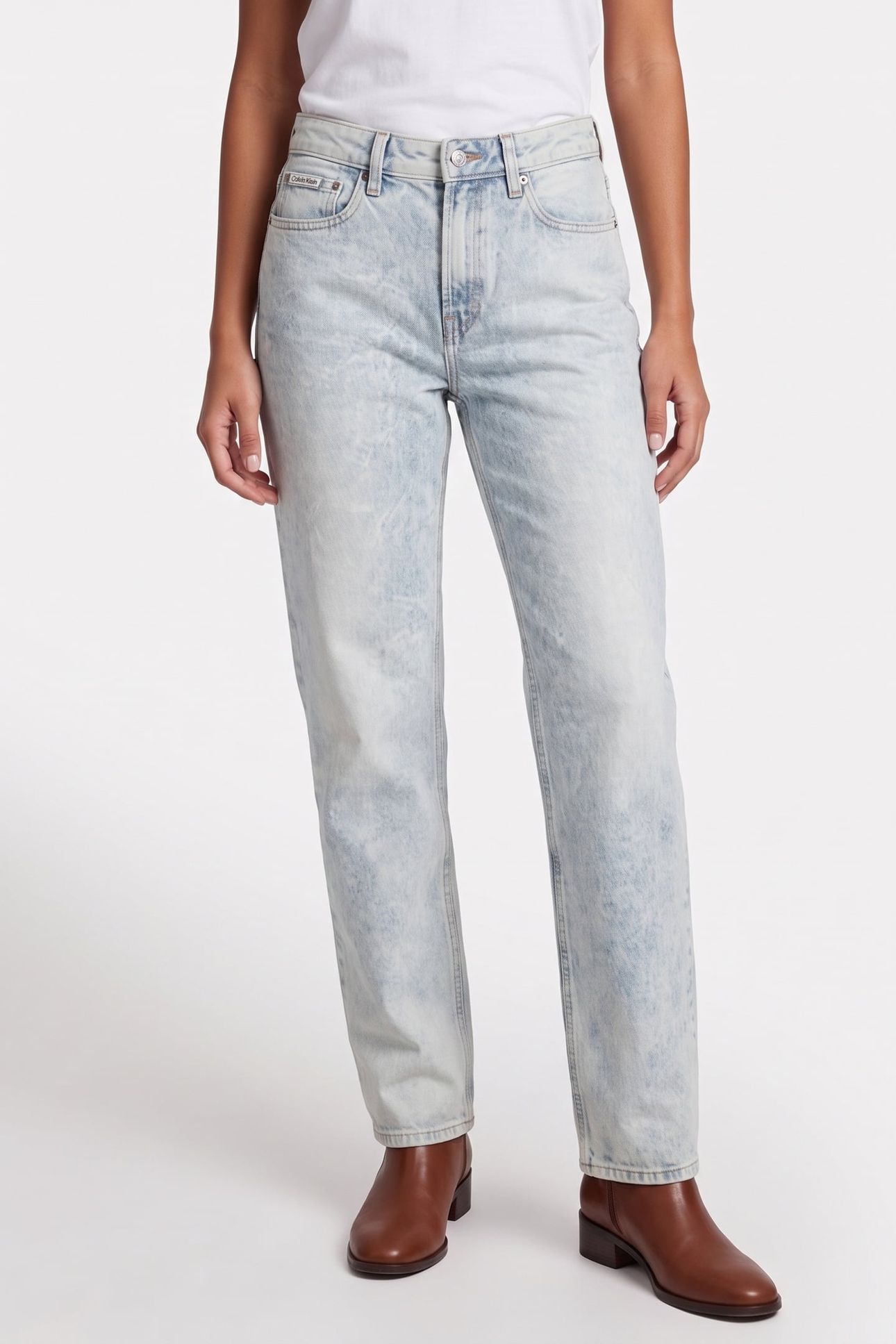 90S STRAIGHT INDIGO JEAN INDIGO CLOUD 1