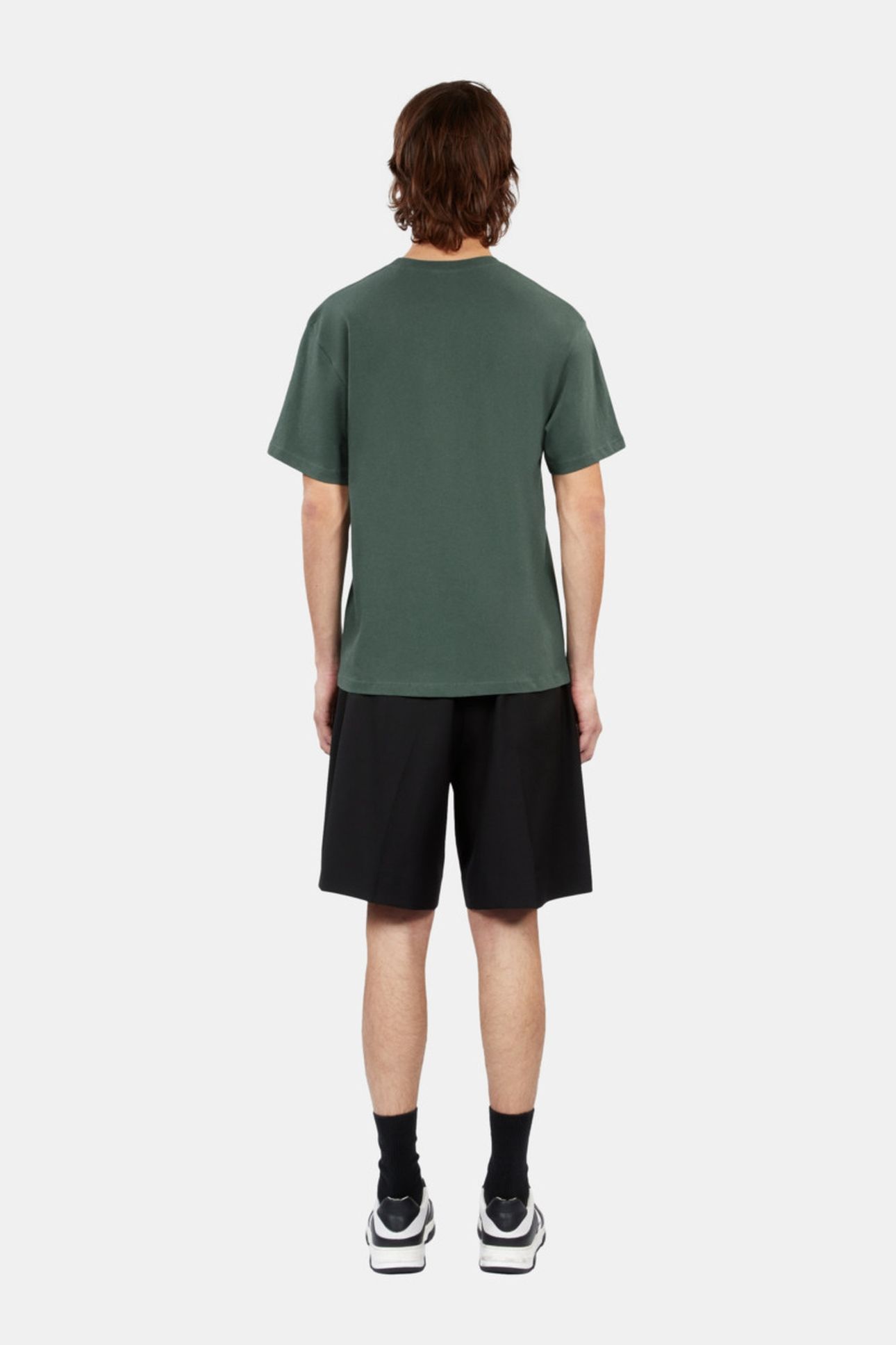 SHORT-SLEEVED T-SHIRT WITH SKULL FLOWERS PRINT FOREST 3