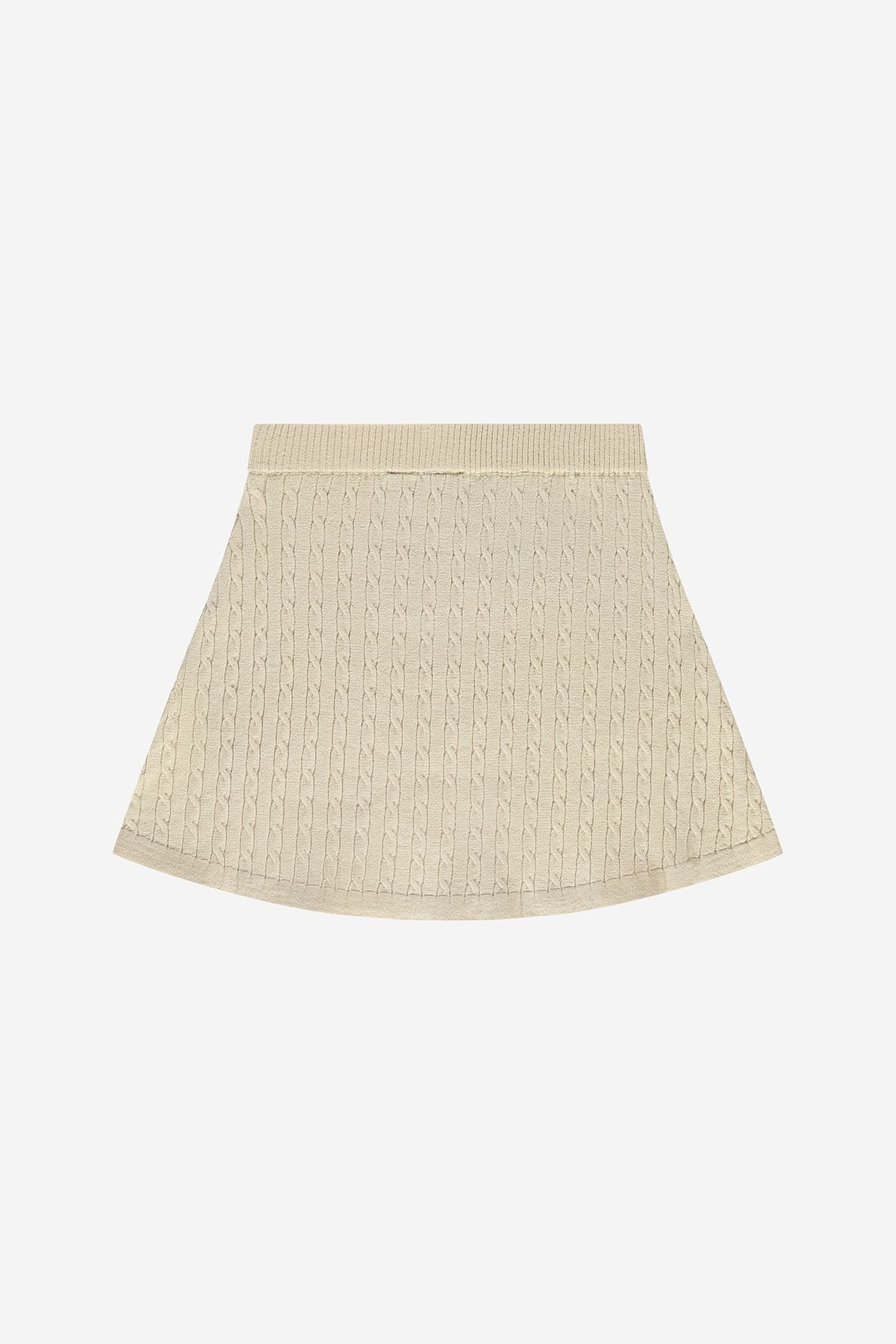 XIA CABLE SKIRT OAK SAND 3