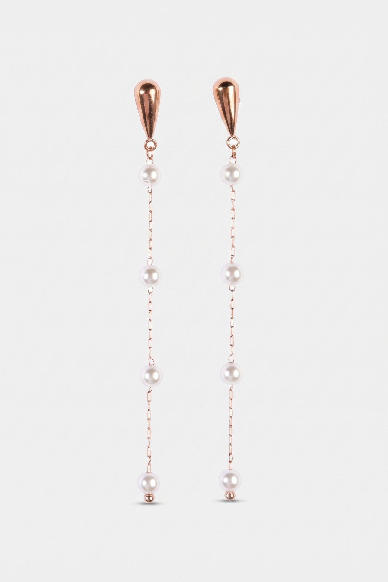 DEWDROP OHRRINGE ROSEGOLD 3